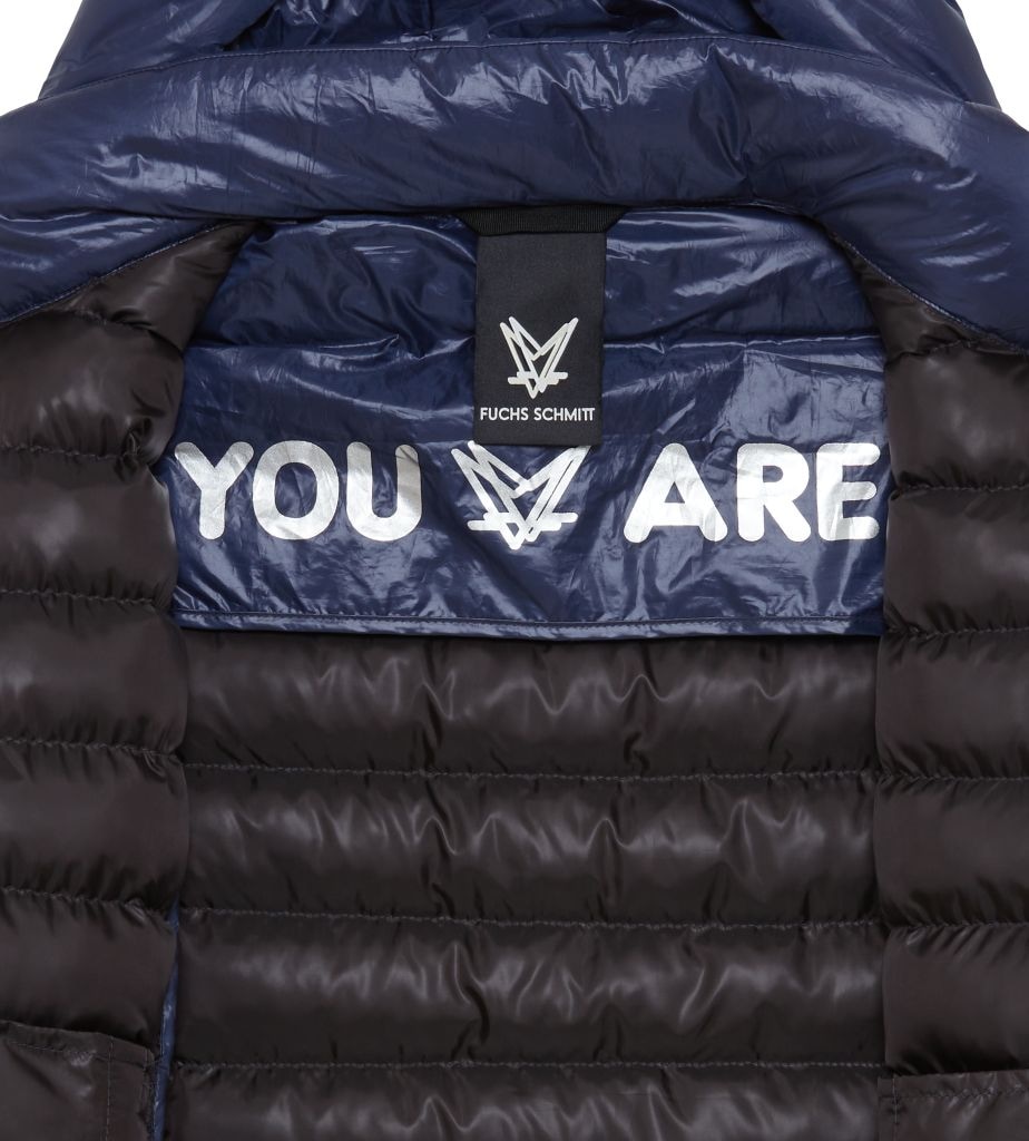 Fuchs Schmitt Steppjacke »Steppjacke«, mit Kapuze, Mit Rundhalsausschnitt