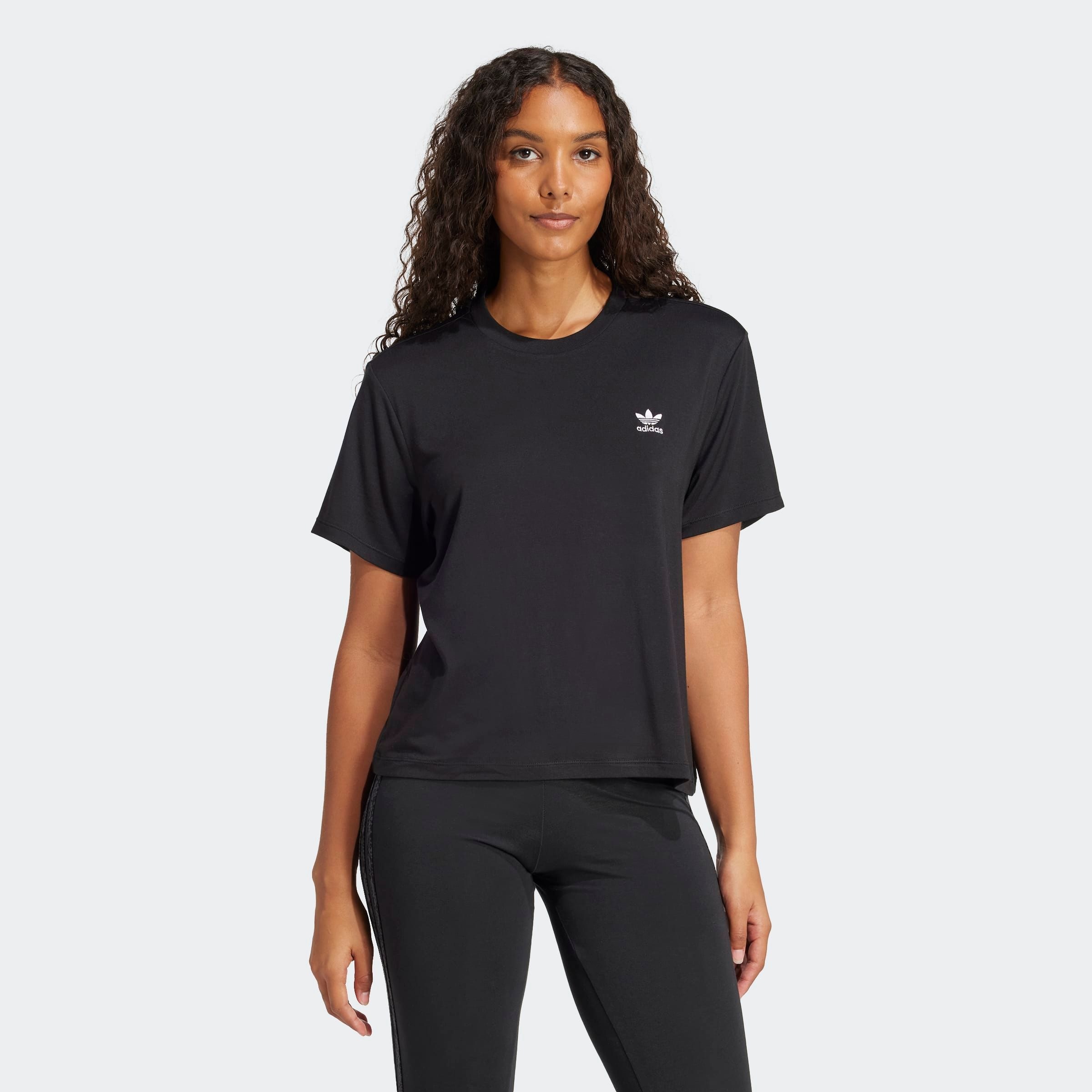 adidas Originals T-Shirt »SNAKE TRF TEE« Oversize-Passform, Kurzarm, aus Modal, Polyester und Elasthan