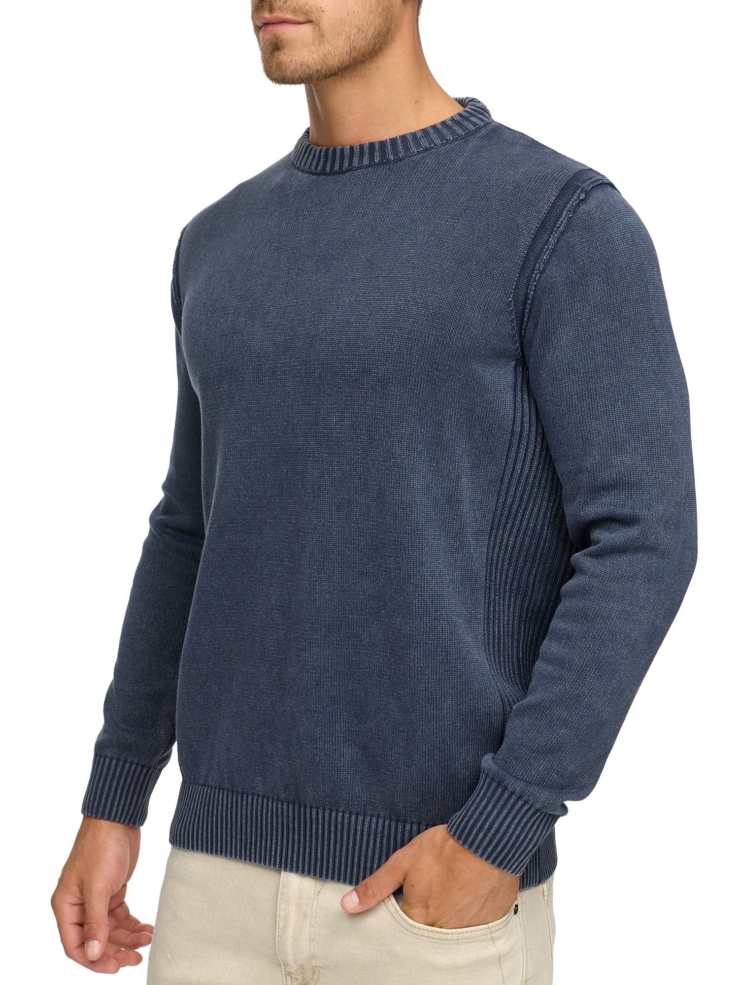 Indicode Rundhalspullover »INNiels O-neck«