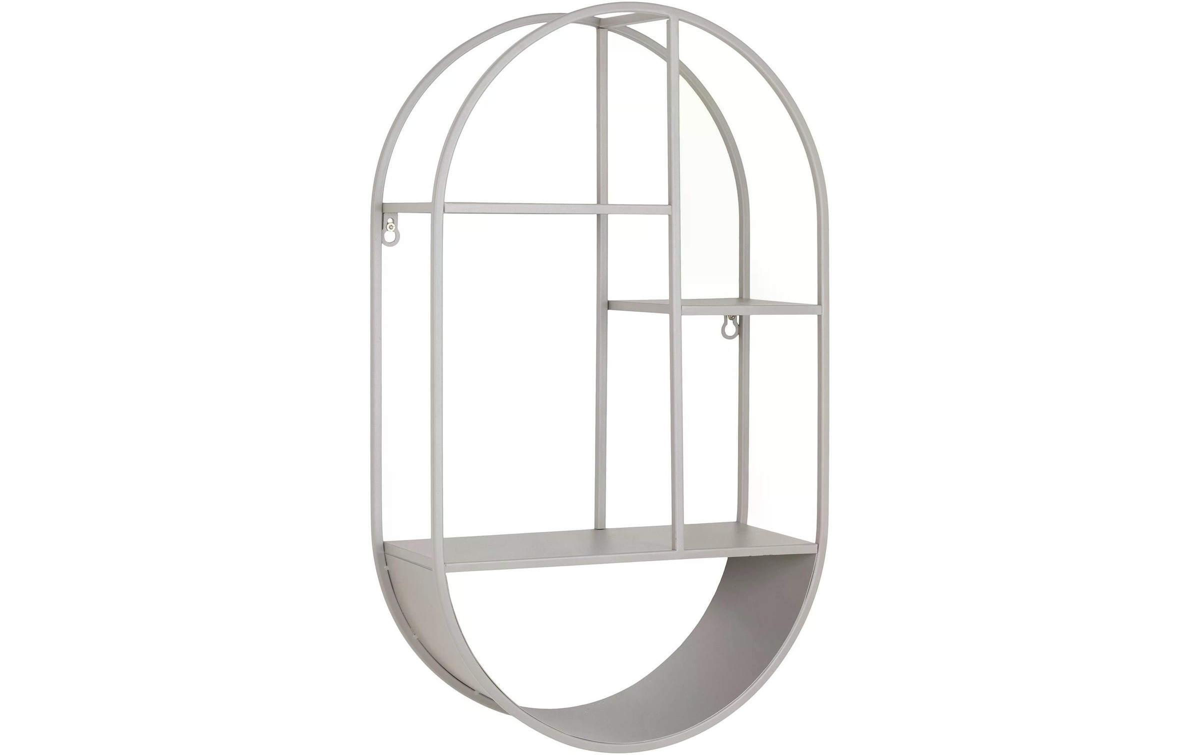 House Nordic Wandregal »Wandregal Feira 35 x 15 x 60 cm Grau«