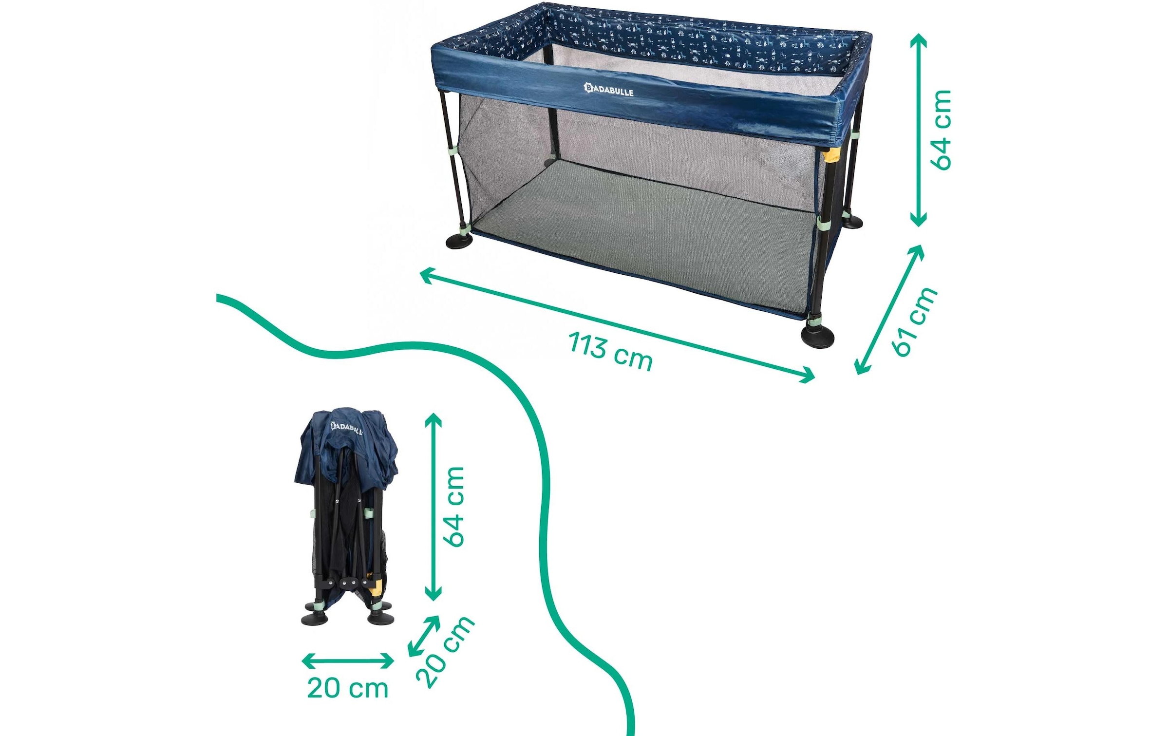badabulle Baby-Reisebett »Easy Clip«