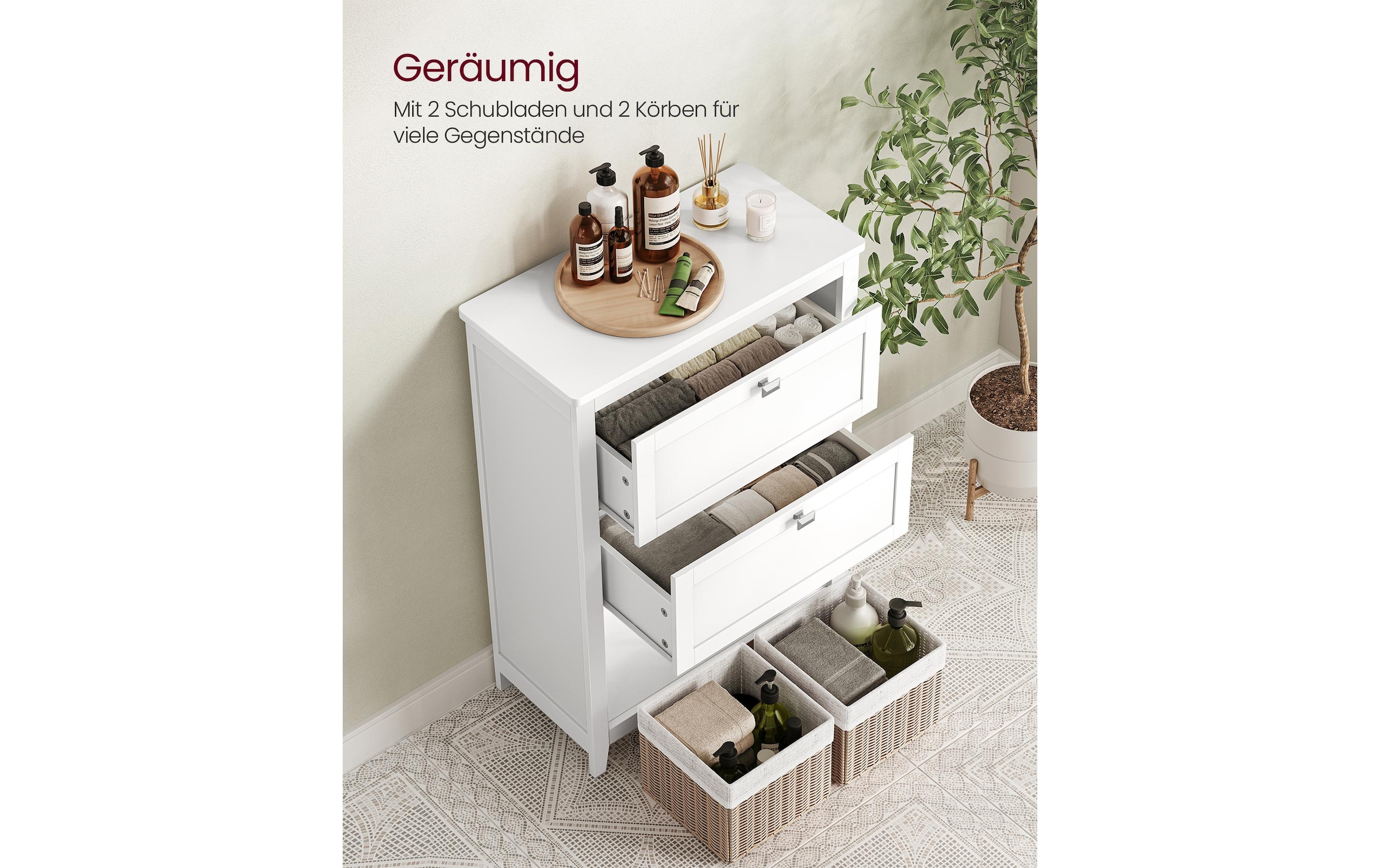 VASAGLE Mehrzweckschrank