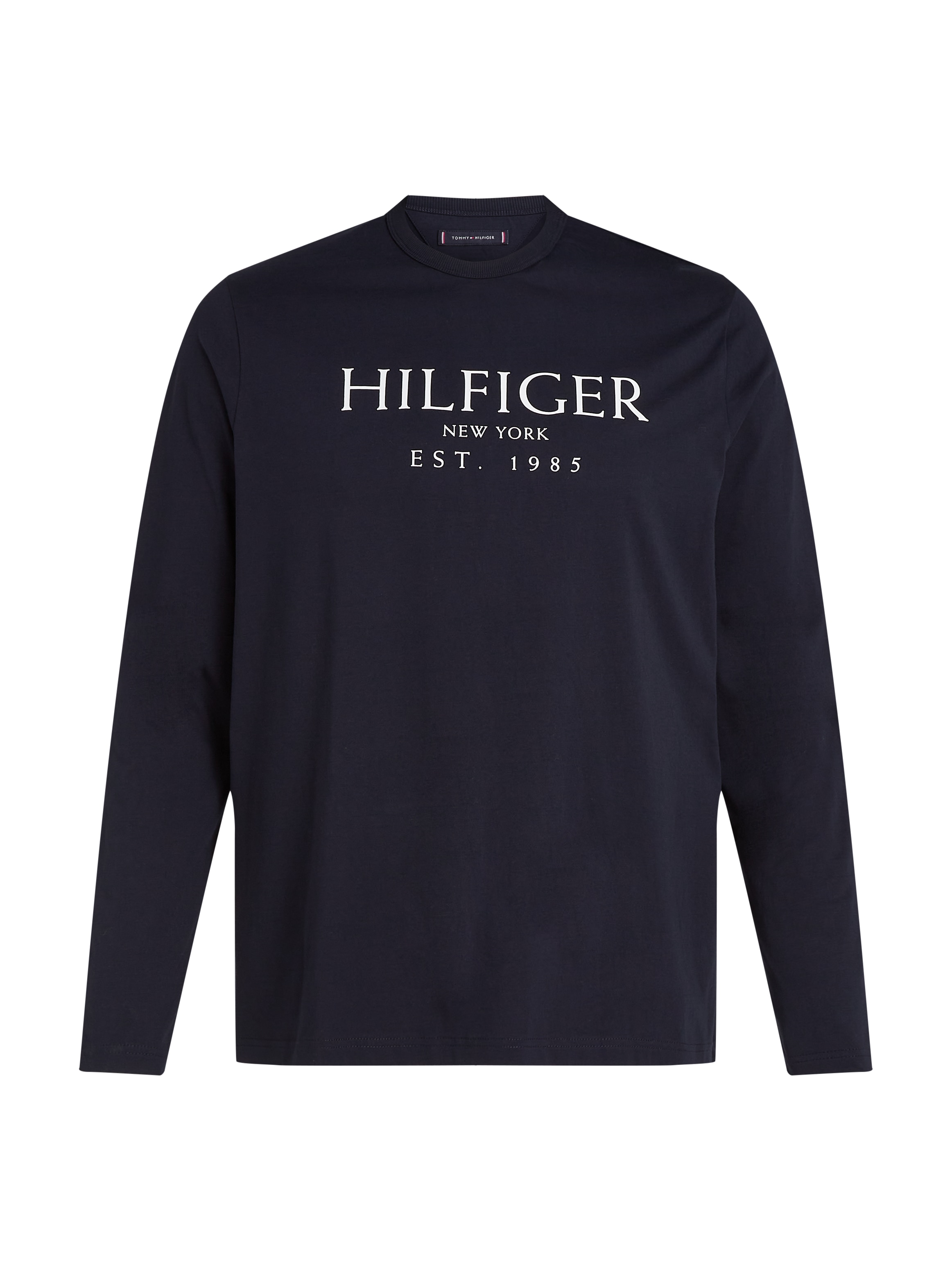 Tommy Hilfiger Big & Tall Longsleeve »BT-BIG HILFIGER LS TEE-B«, mit grossem Print