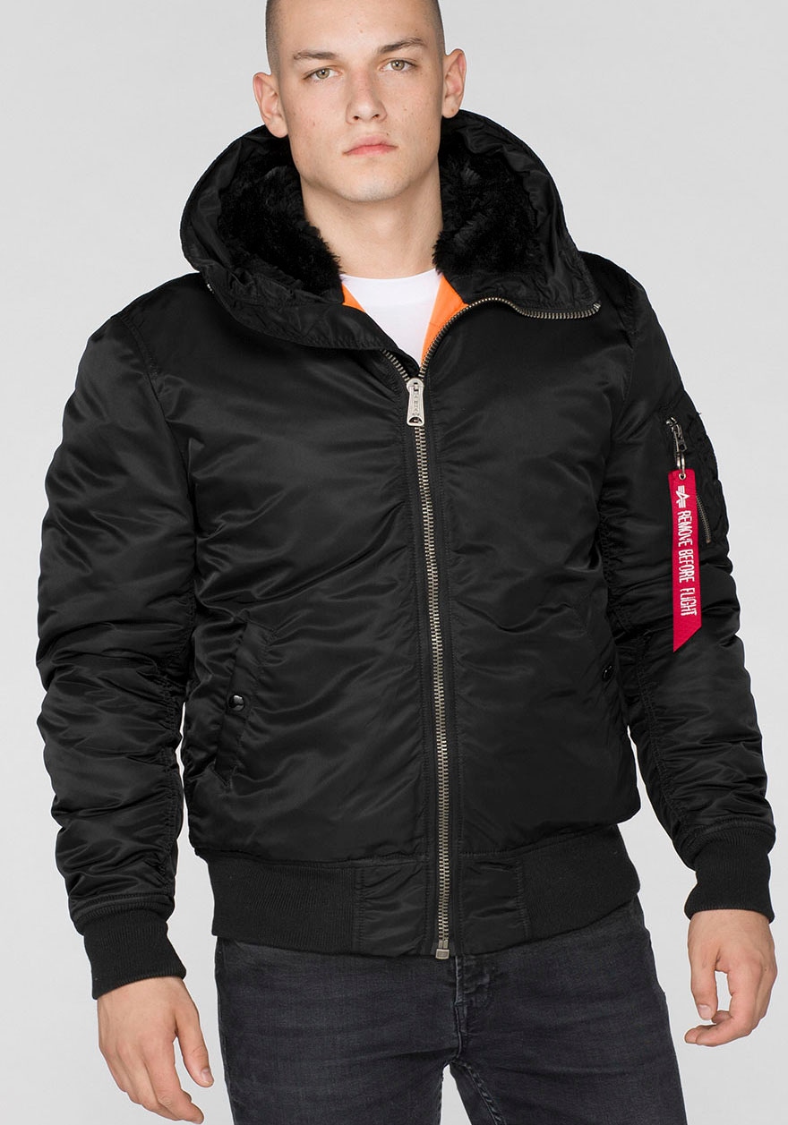 Bomberjacke »MA-1 HOODED«, mit Kapuze