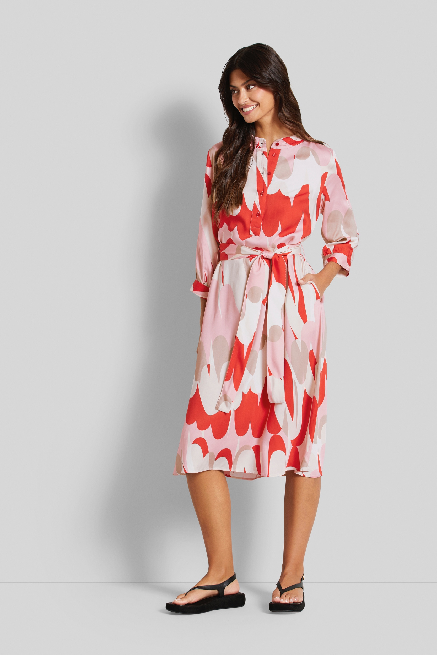 bugatti Sommerkleid, mit Bindegürtel