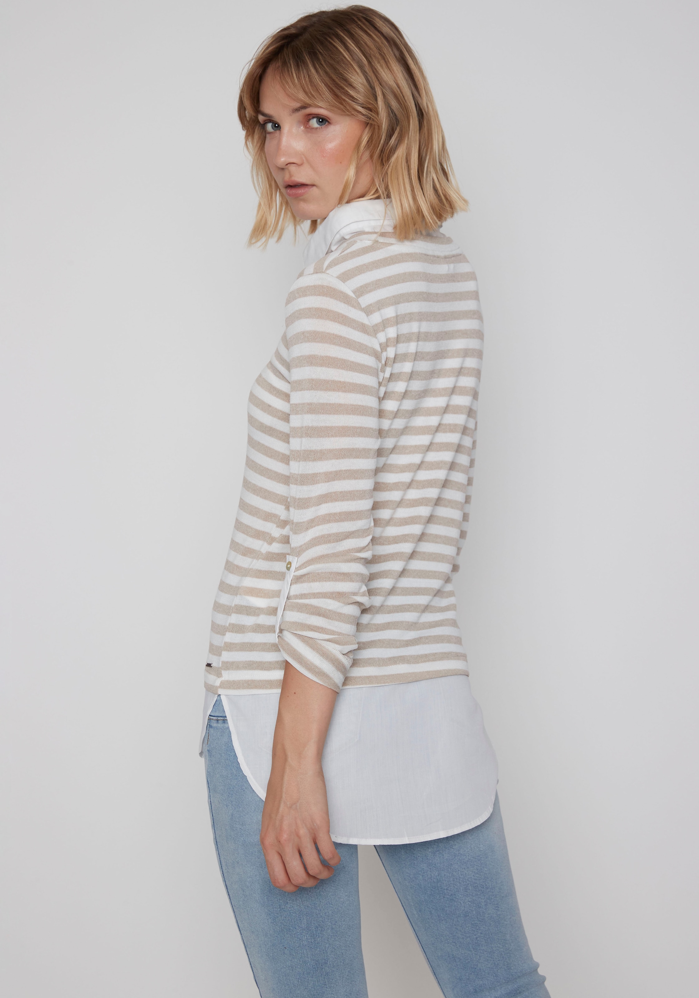 HaILY’S Strickpullover »LS P TP Li44nda Stripe«