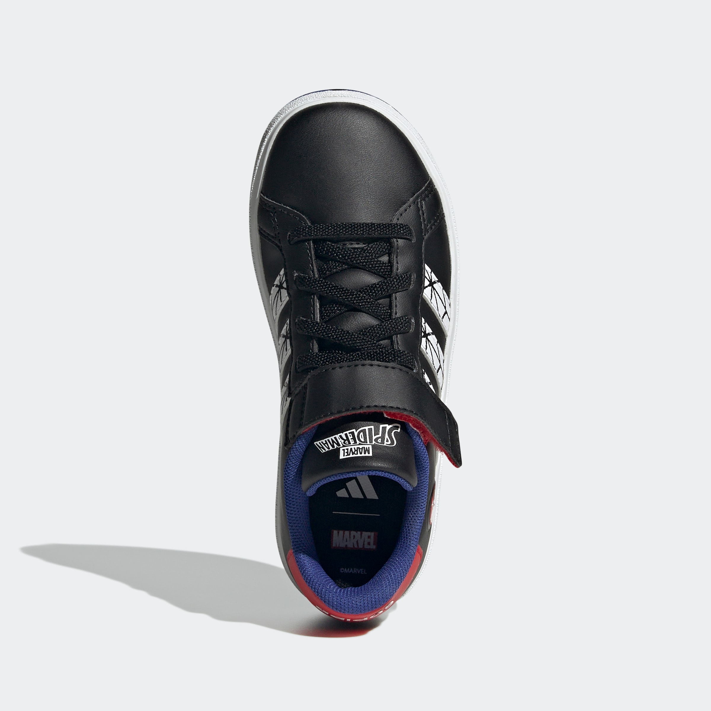 adidas Sportswear Sneaker »ADIDAS MARVEL SPIDER-MAN KIDS GRAND COURT SCHUH«, Design auf den Spuren des adidas Superstar