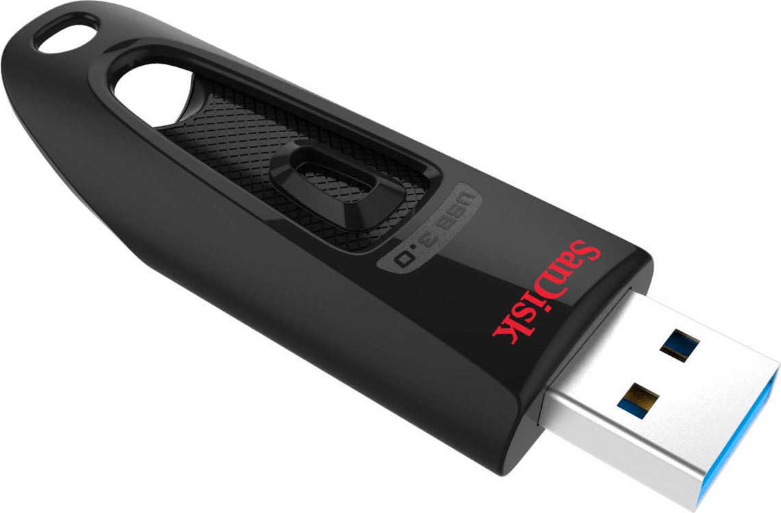 Sandisk USB-Stick "Ultra USB 3.0" (64GB GB USB 3.2 Lesegeschwindigkeit 130 MB/s)