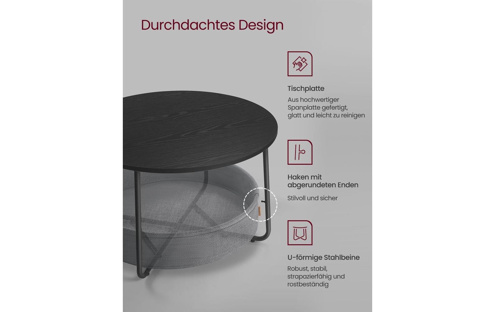 VASAGLE Couchtisch »75 x 45 cm«