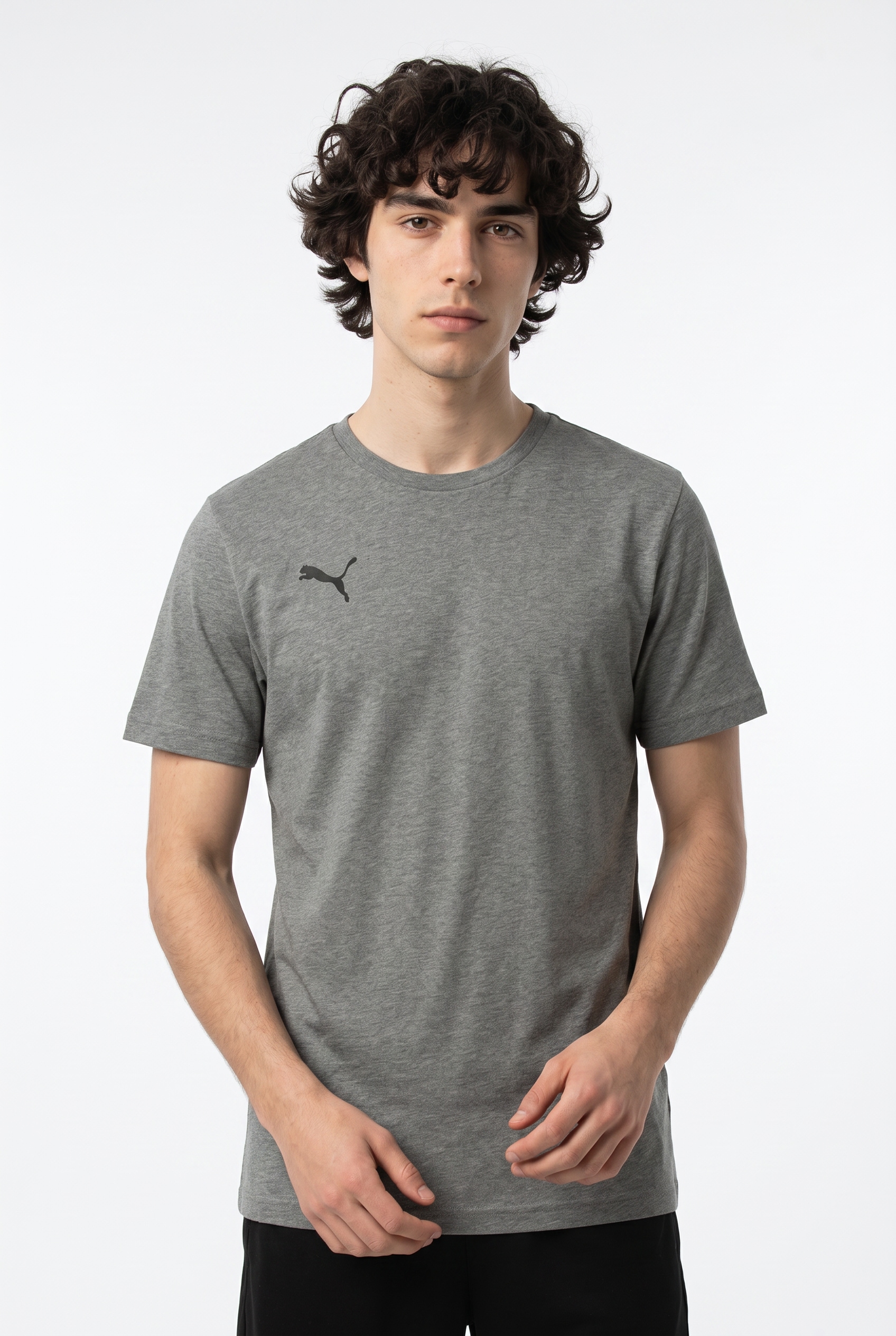 PUMA Trainingsshirt "TEAMGOAL 23 CASUALS TEE" Kurzarmdesign, mit Rundhalsausschnitt, für Fussball geeignet