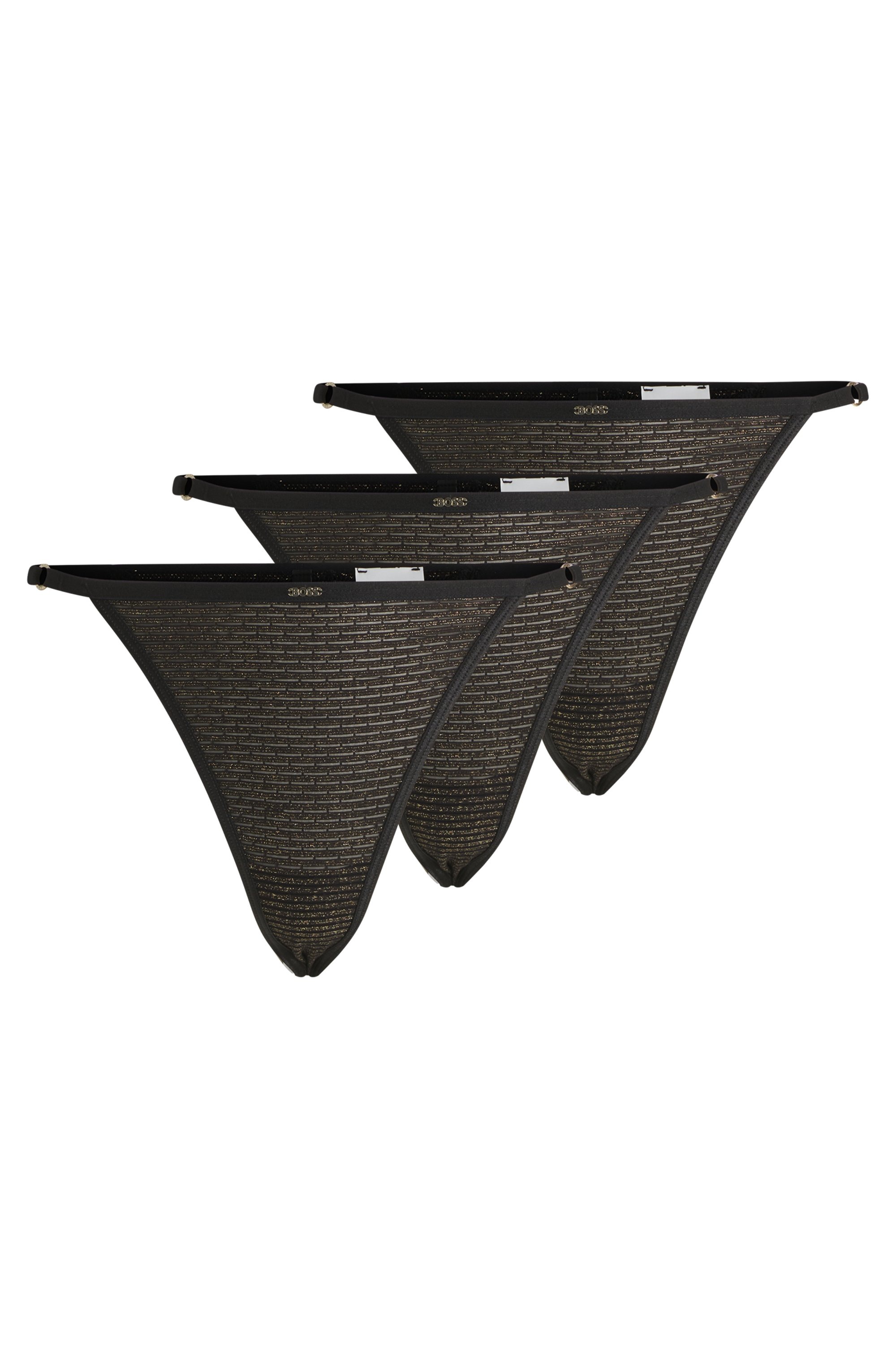 BOSS String »Lurex String« 3, mit Label