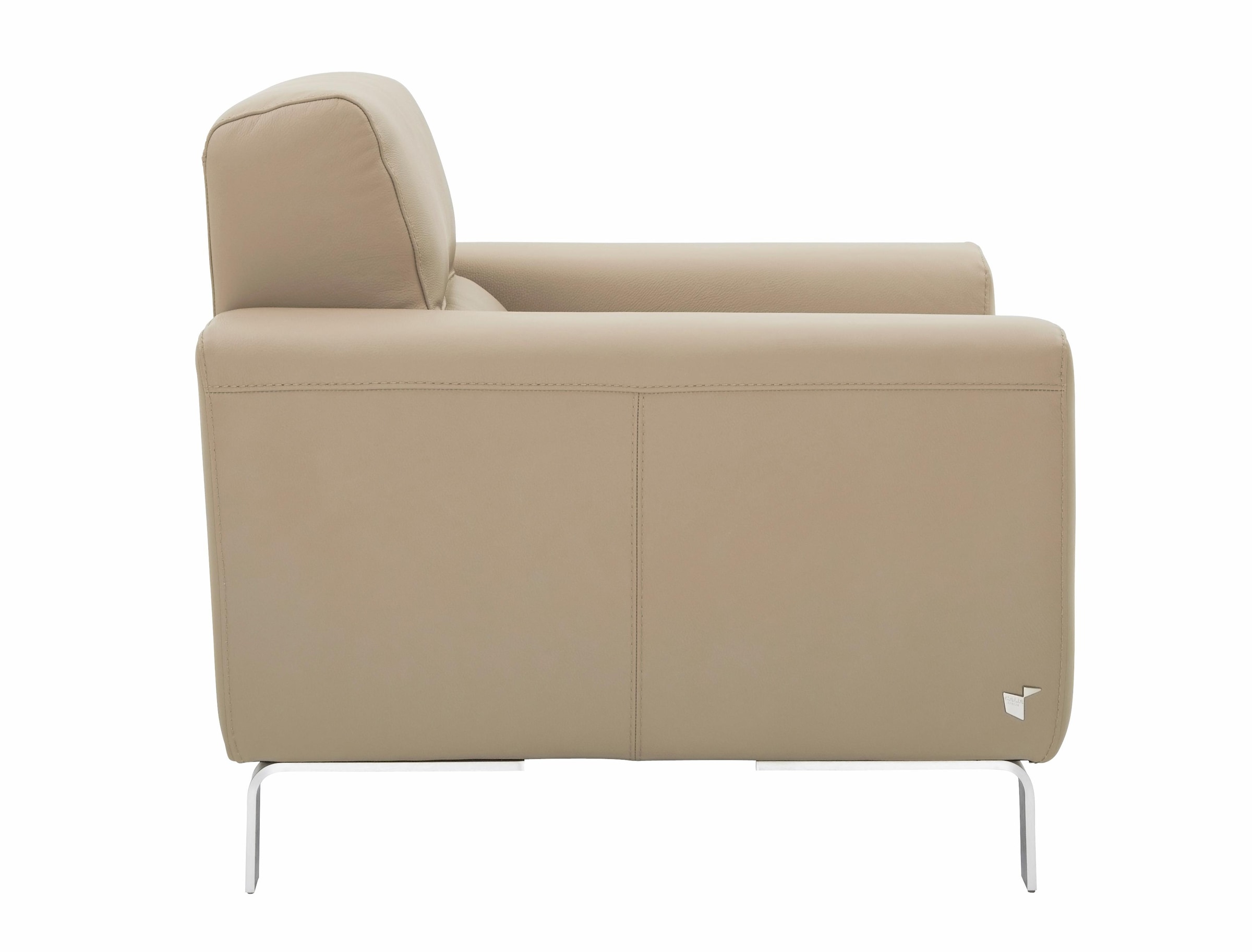 CALIA ITALIA Sessel »Simon Loungesessel, Designsessel, sehr bequem«, in zwei Lederqualitäten