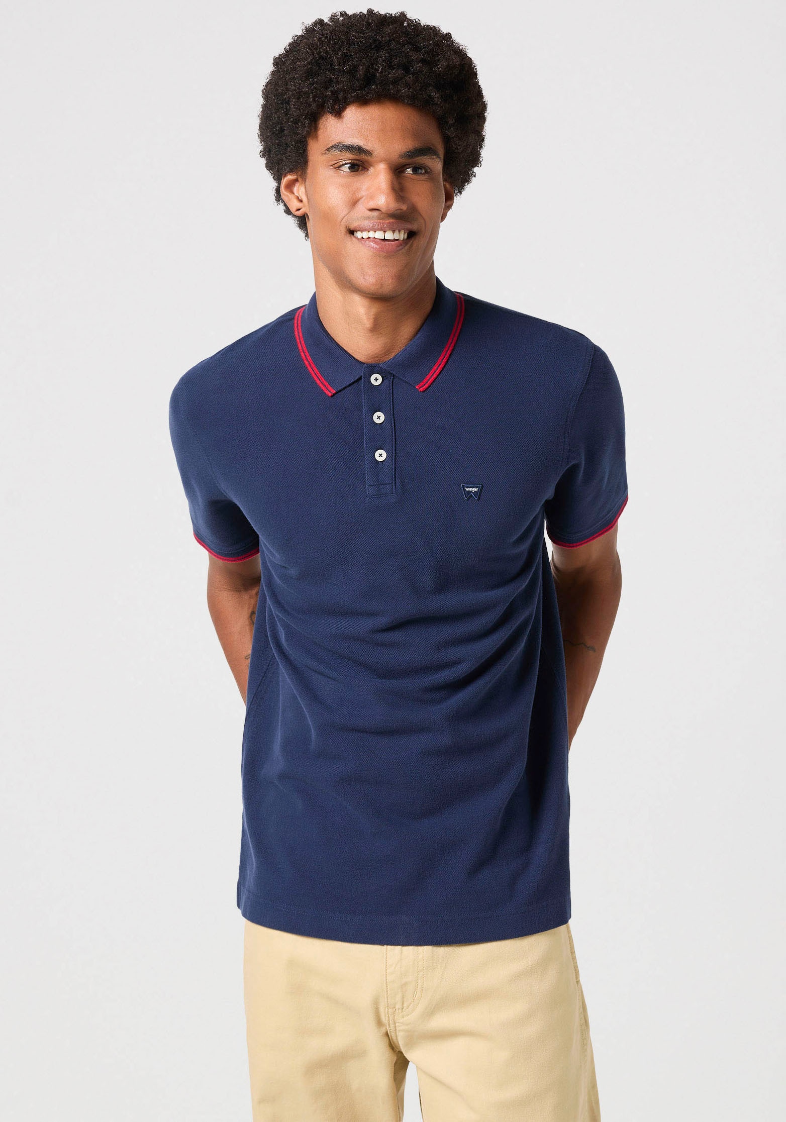 Wrangler Poloshirt »POLO SHIRT«, mit Logostickerei auf der Brust