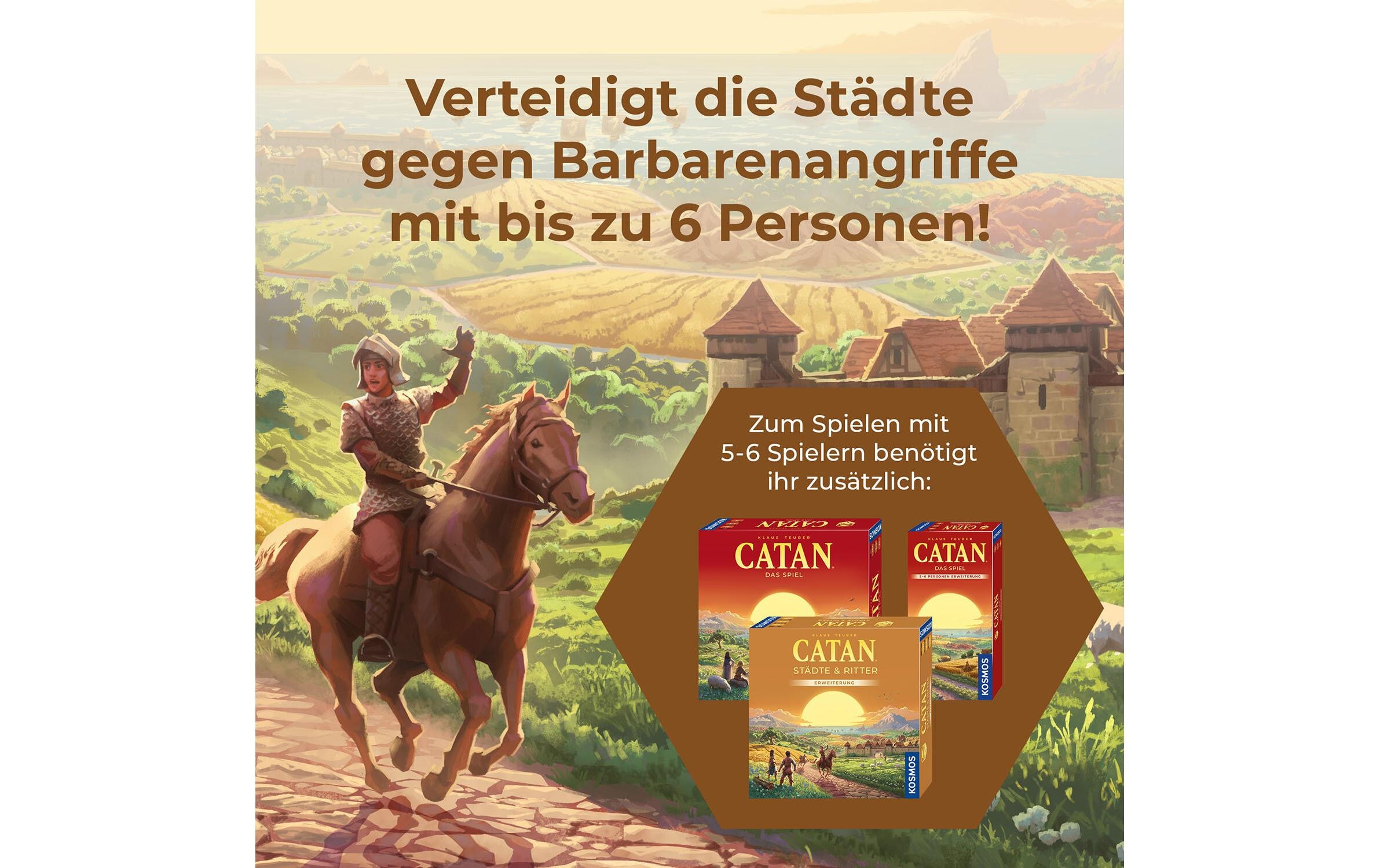 Kosmos Spiel »CATAN Städte und Ritter 45813«