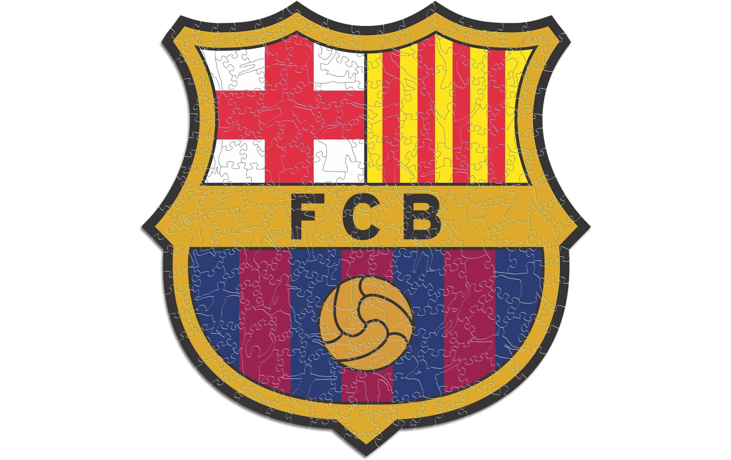 Puzzle »Iconic Puzzle FC Barcelona – Logo«, (270 tlg.)