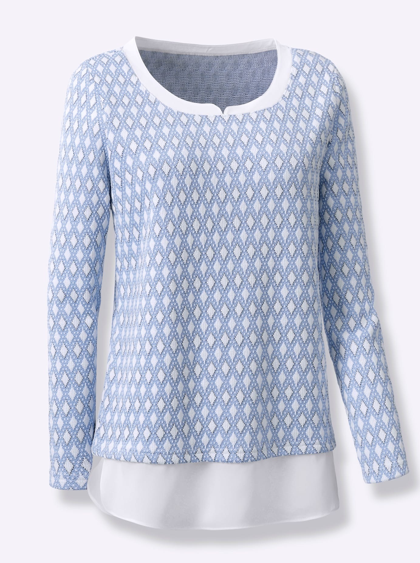 Inspirationen Langarmshirt »2-in-1-Shirt« 1 Stk.