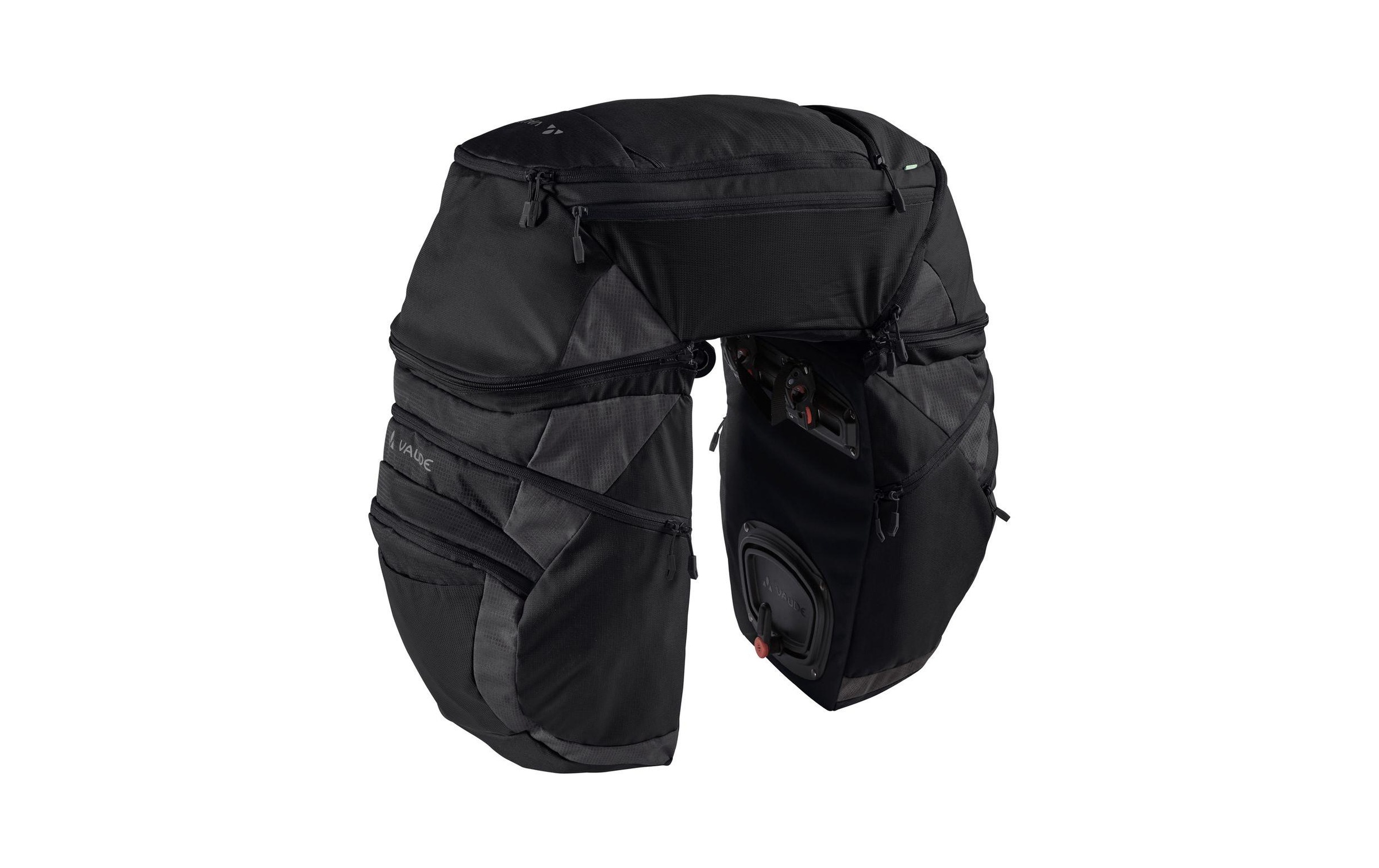 VAUDE Fahrradtasche »für Gepäckträger Karakorum Pro«, Dreifachtasche