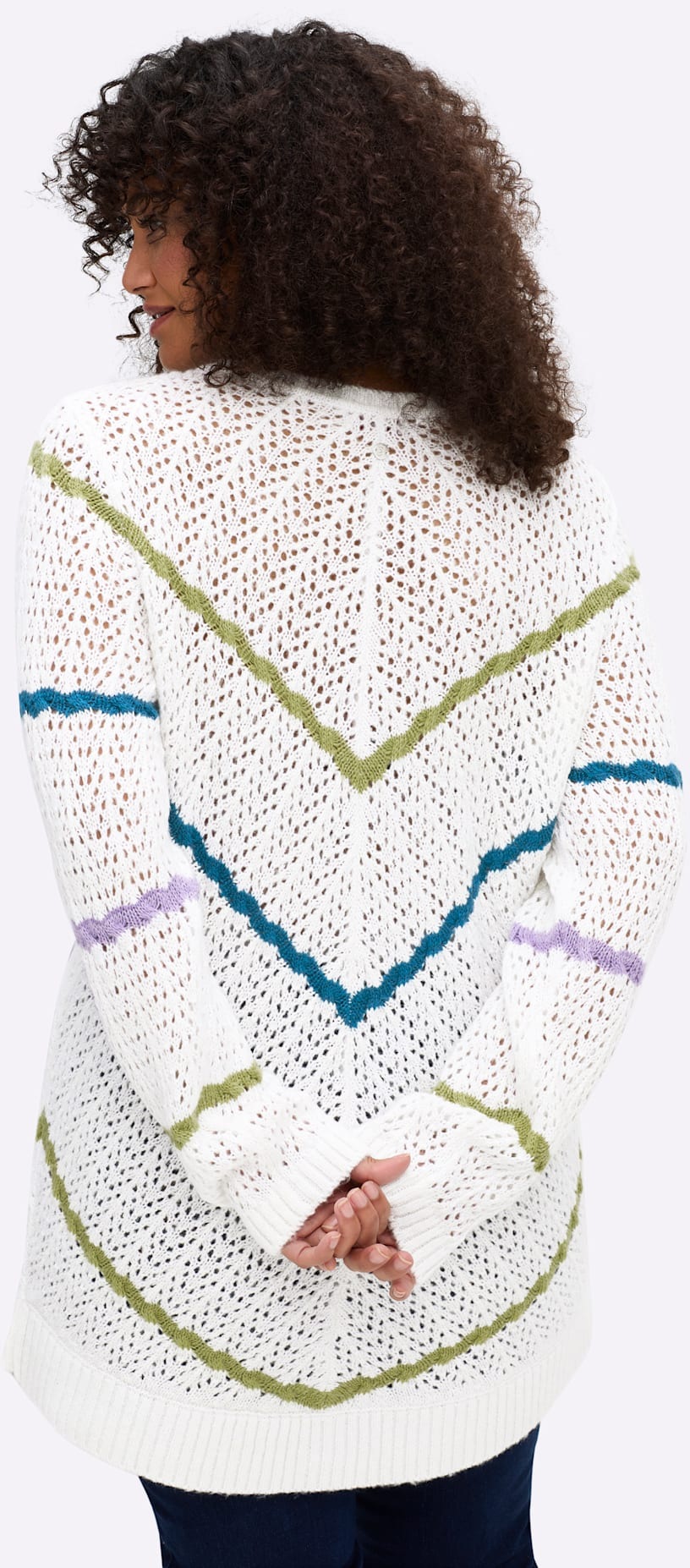 Sheego Rundhalspullover »Pullover«