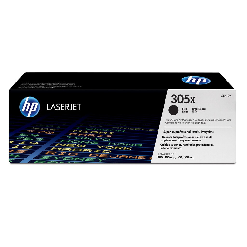 HP Tonerpatrone »Nr. 305X (CE410X) Black«, (1 St.)