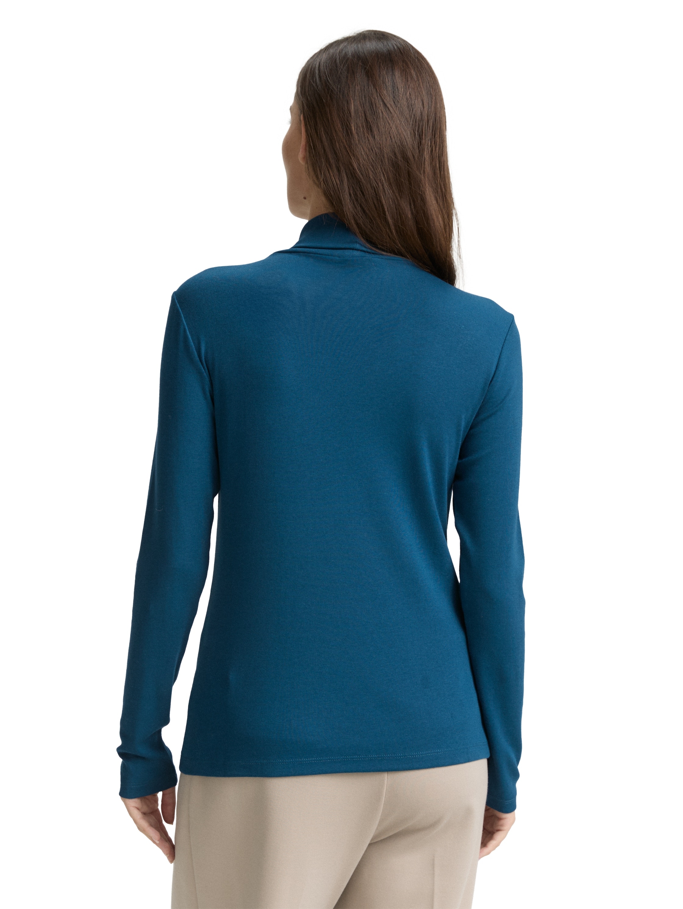 TOM TAILOR Rollkragenshirt, mit Rollkragen
