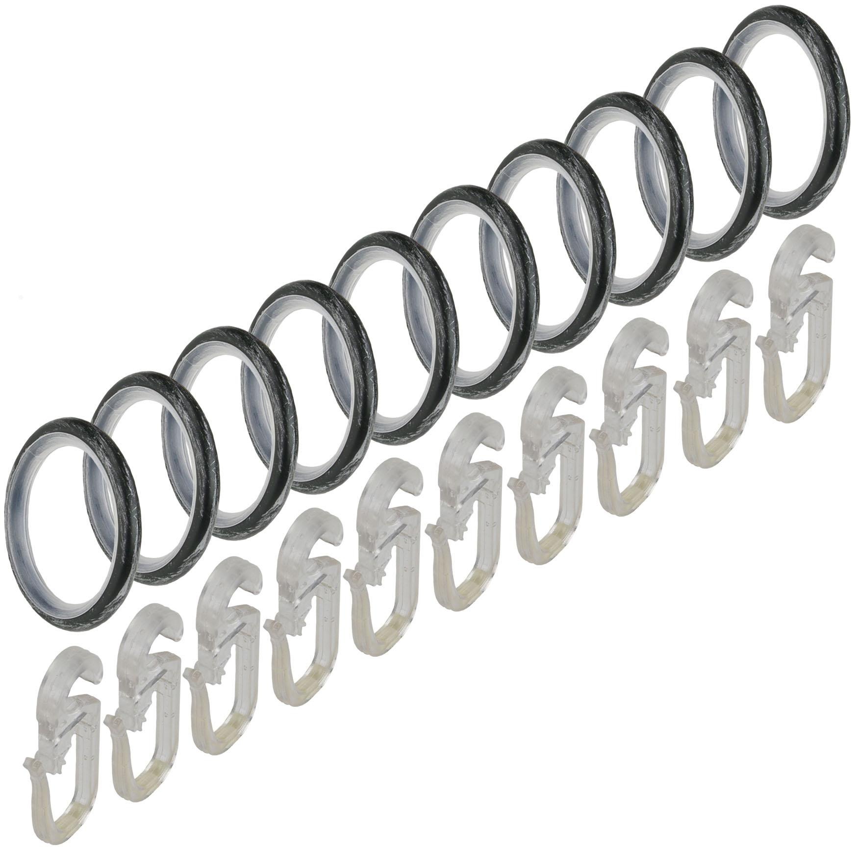 Liedeco Gardinenstange »Esp Kegel«, 1 läufig-läufig, Fixmass, 1-läufig im Fixmass Ø 16 mm