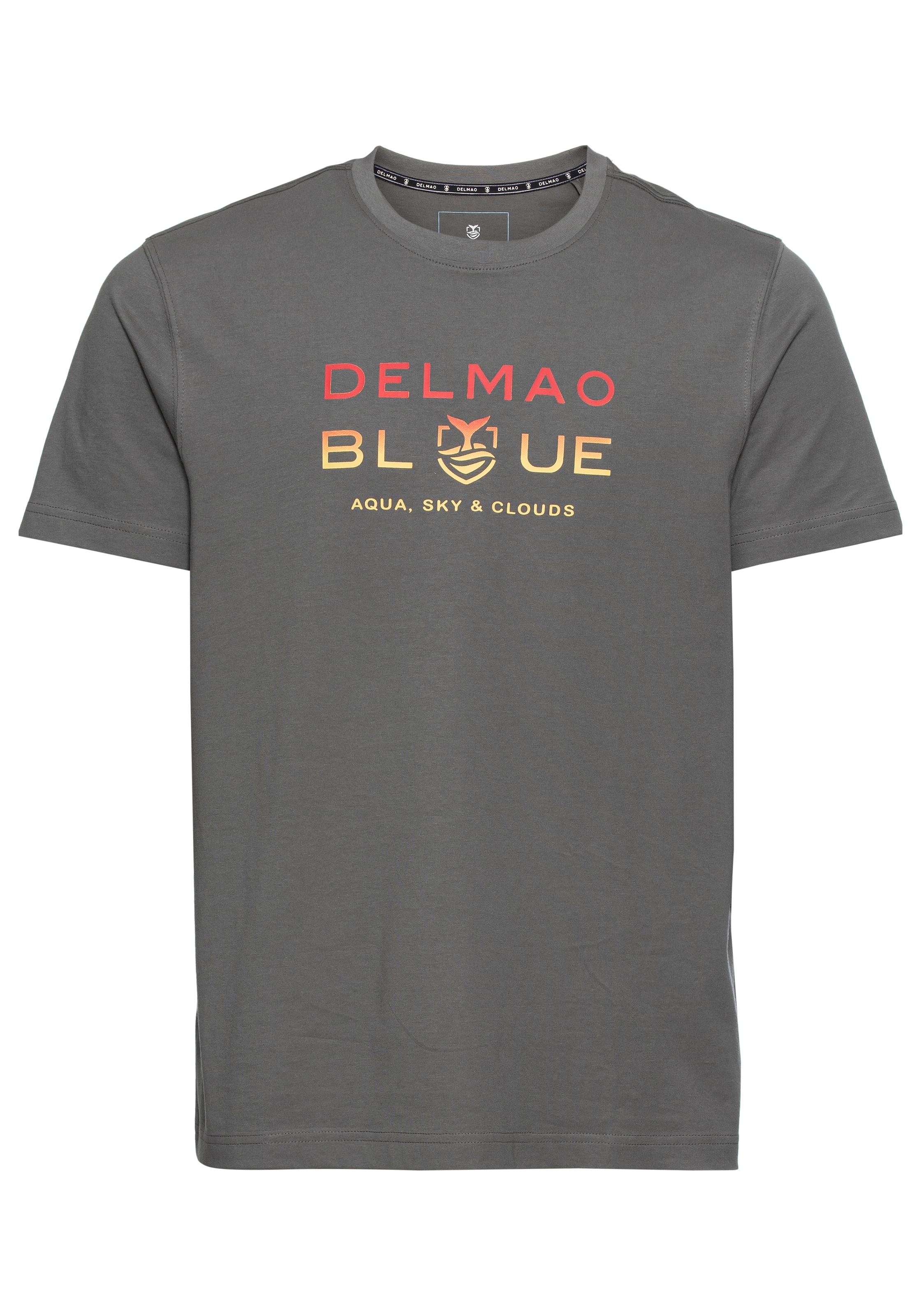 DELMAO T-Shirt, mit modischem Brustprint - NEUE MARKE!