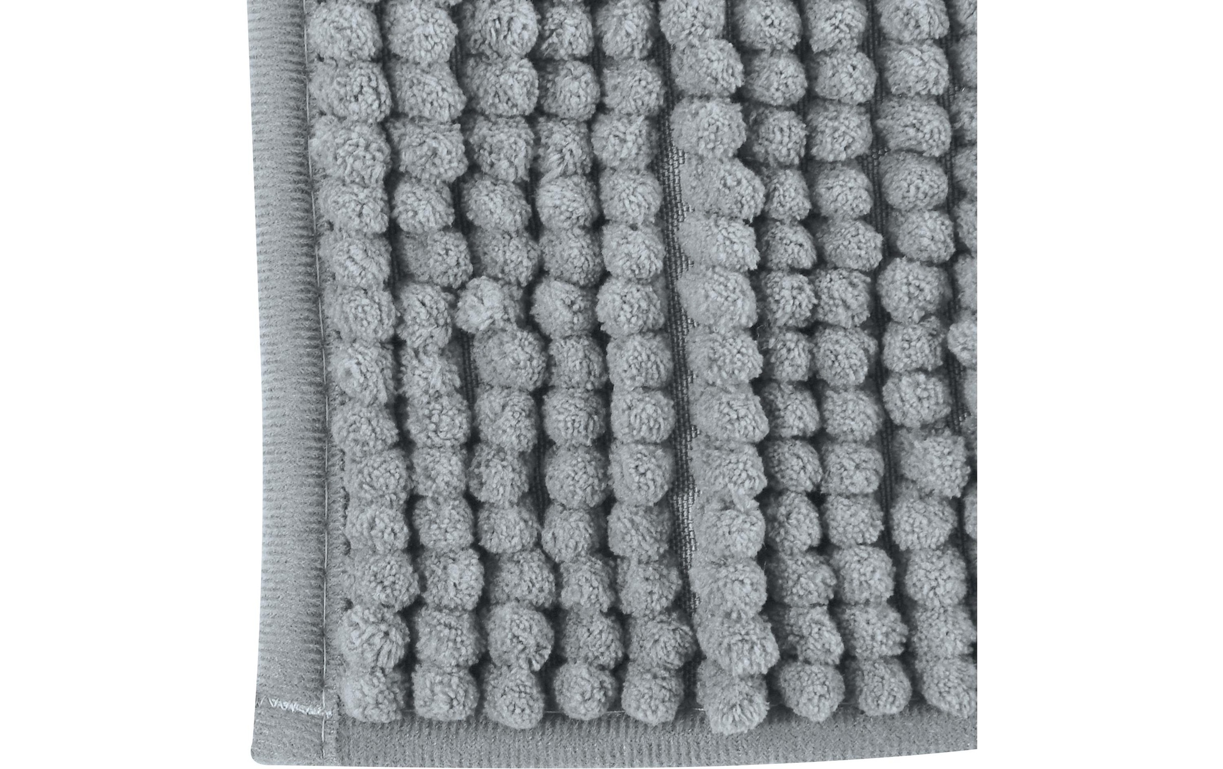 MSV Badematte »Chenille Hellbgrau«