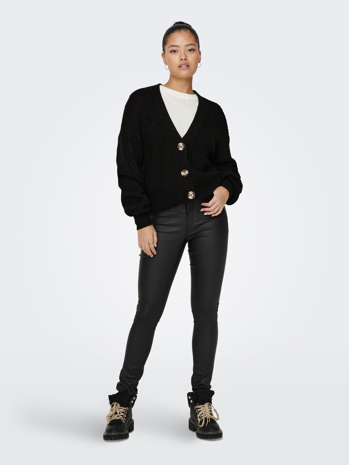 JDY Strickjacke »JDYJUSTY L/S SHORT CARDIGAN KNT NOOS«