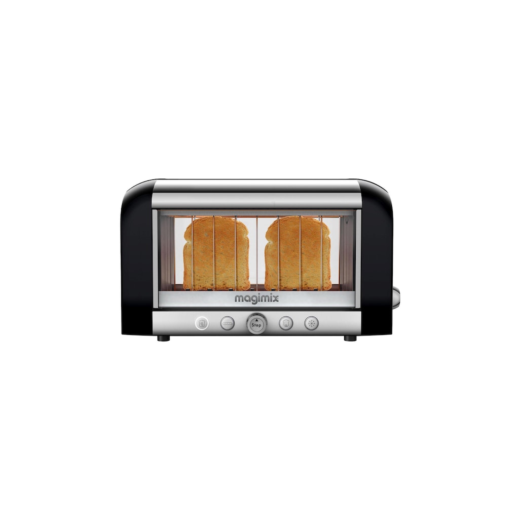 Toaster »Magimix Vision 111540«, für 2 Scheiben, 1450 W, Sichtkontrolle