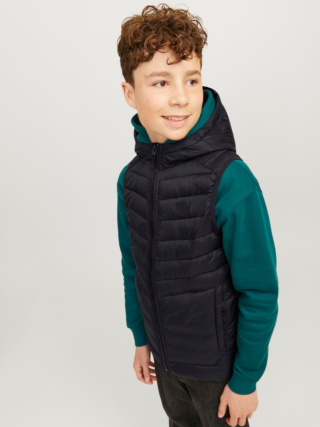 Jack & Jones Junior Steppweste »JJESPRINT PUFFER BW HOOD NOOS JNR«