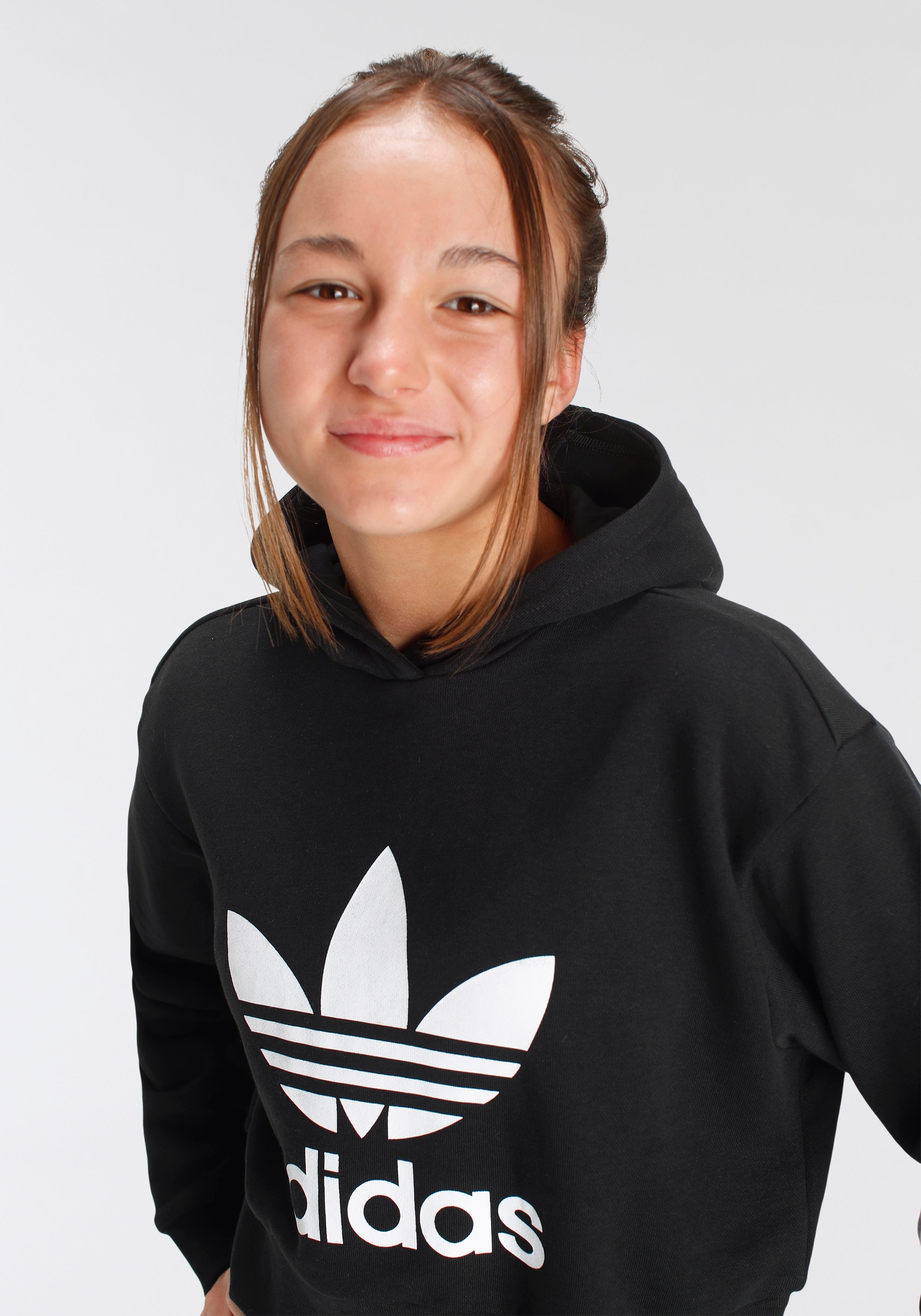 adidas Originals Kapuzensweatshirt »ADICOLOR CROPPED HOODIE«