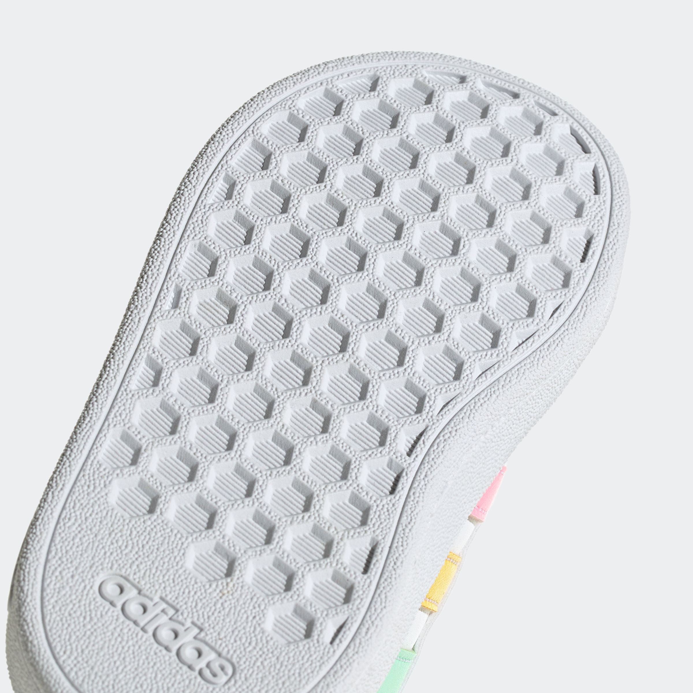 adidas Sportswear Sneaker »GRAND COURT LIFESTYLE HOOK AND LOOP«, für Kinder, Design auf den Spuren des adidas Superstar