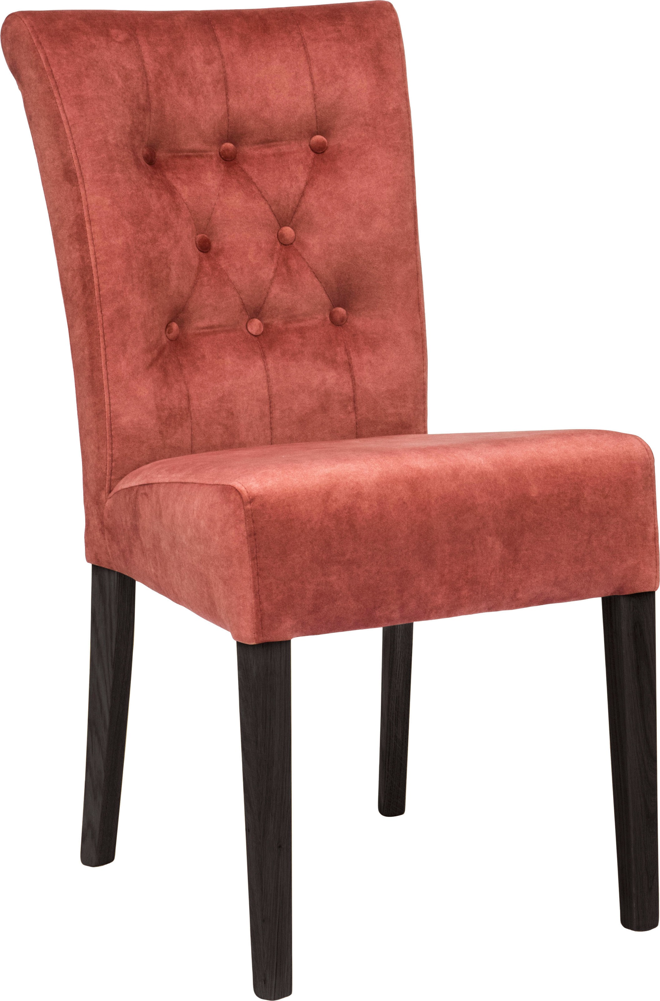 Home affaire Esszimmerstuhl "Queen" (Set) 2 Stk.Polsterstuhl mit Knopfheftung, 2er, 4er oder 6er Set