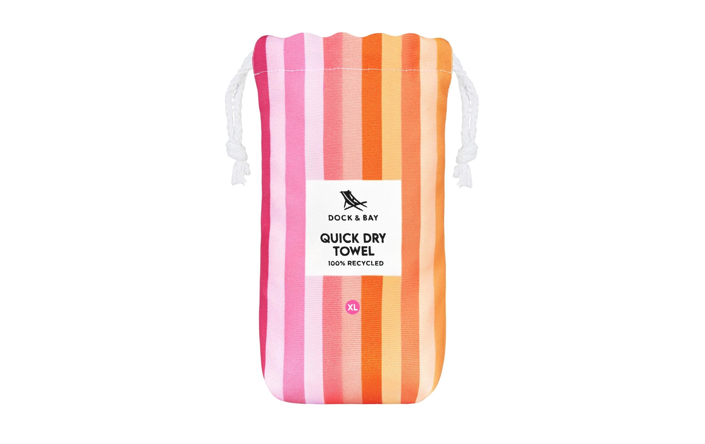 Strandtuch »Dock & Bay Miami Sorbet 200 cm x 90 cm«, (1 St.)