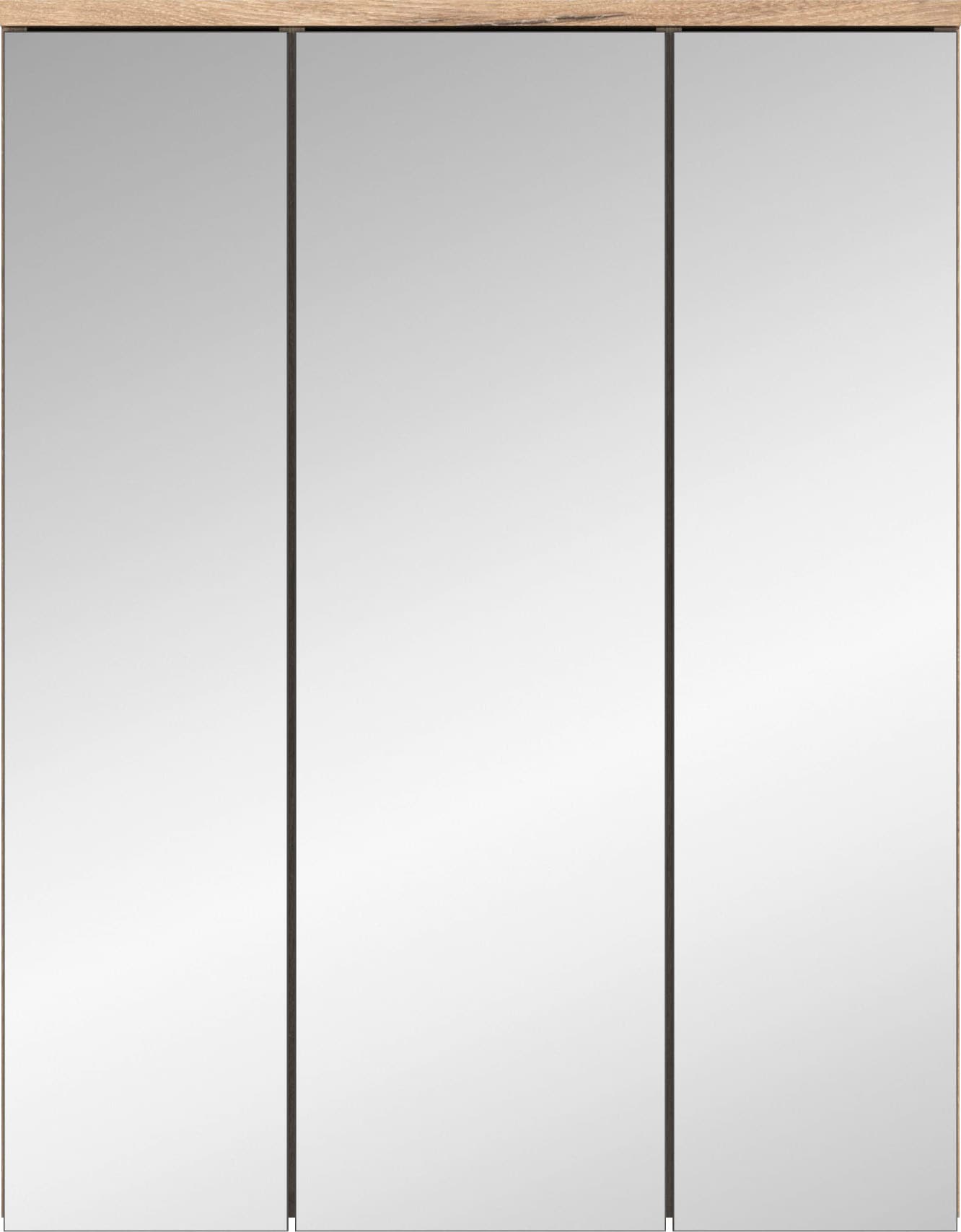 INOSIGN Badmöbel-Set »Riga, 2 teilig, bestehend aus: Waschbeckenunterschrank, Spiegel«, (Set), Badmöbel, Bad Kombination, Kombination, Kombi, Badezimmer