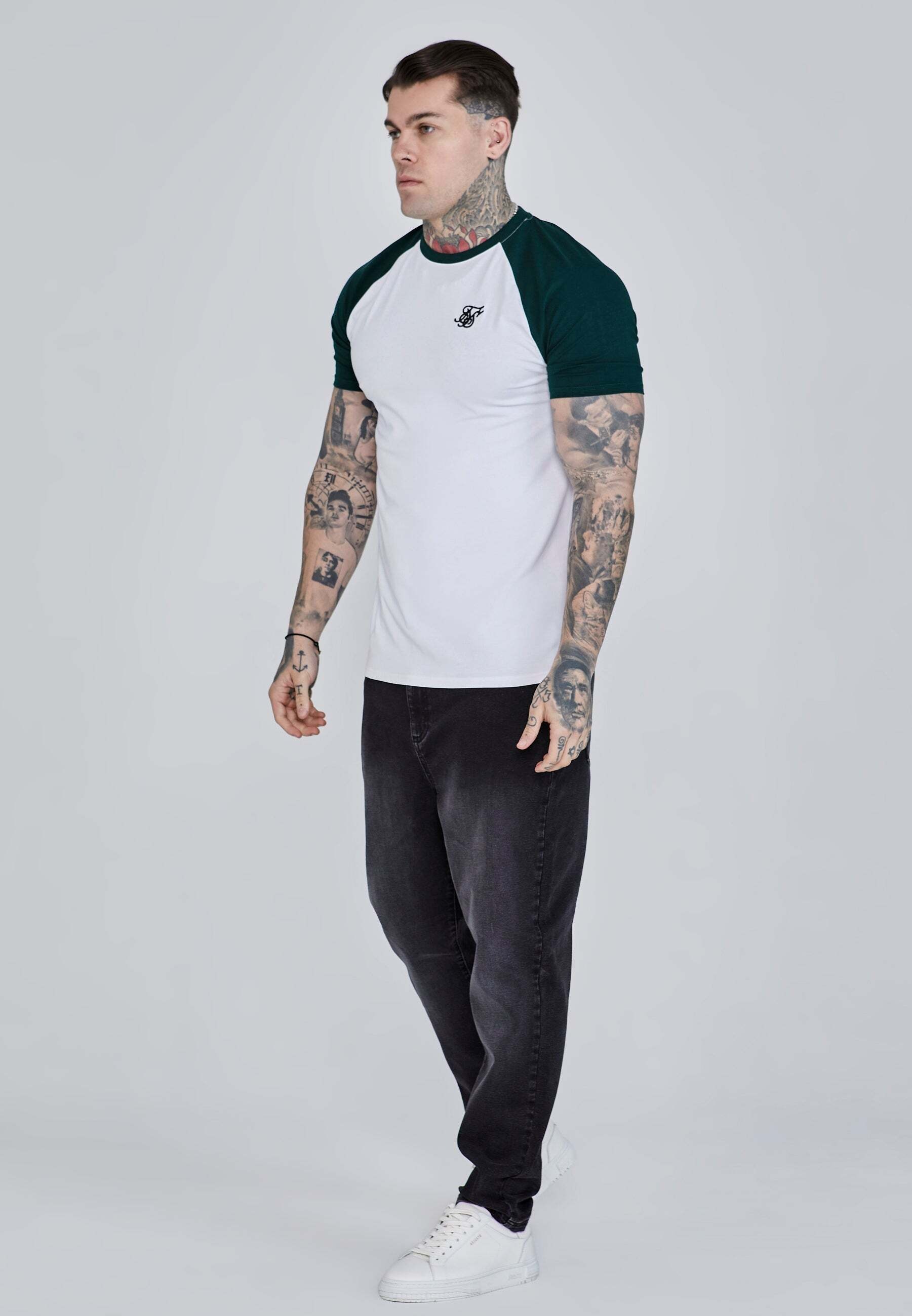 Siksilk T-Shirt »Siksilk T-Shirt Raglan T-Shirt«