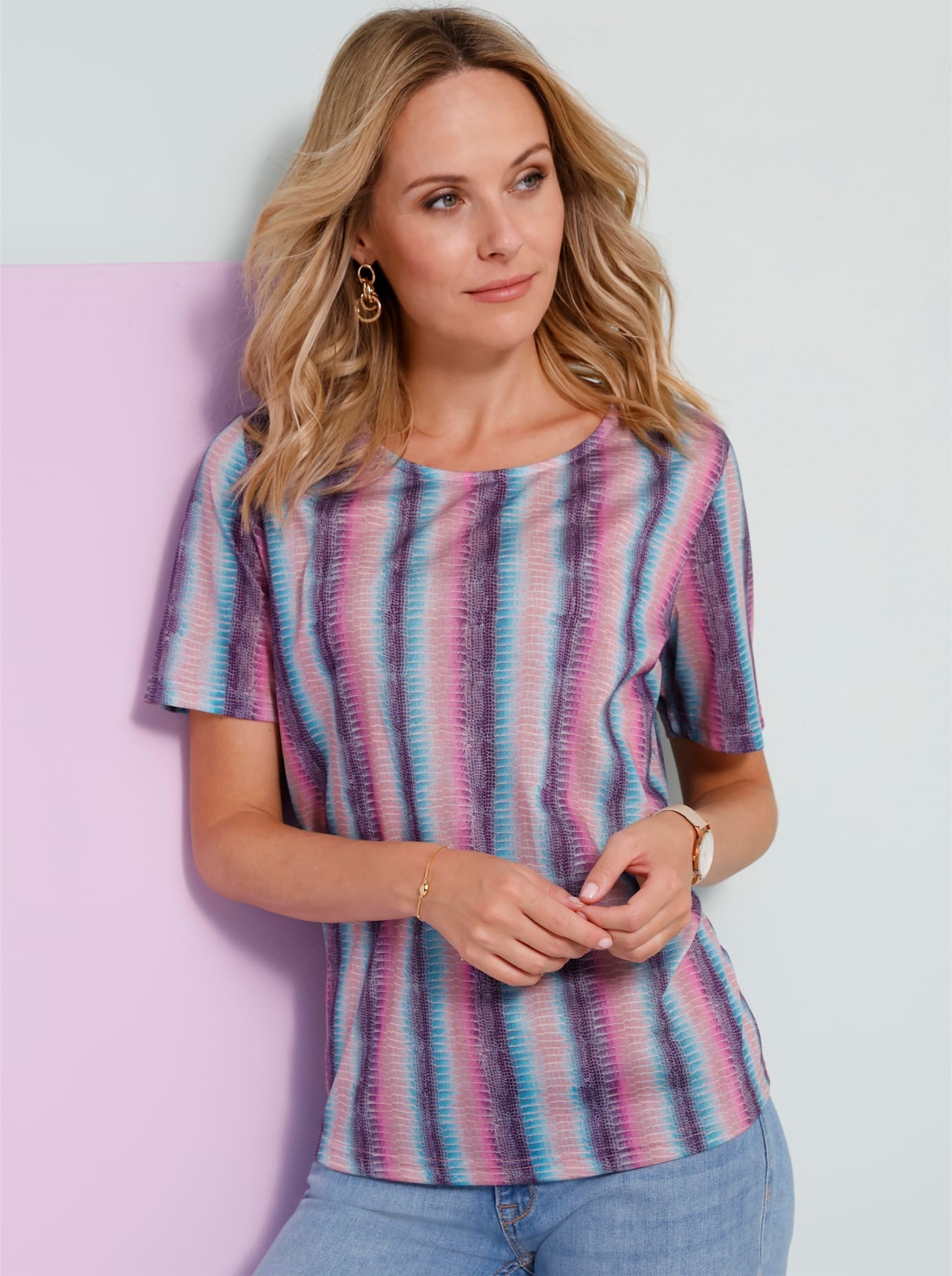 Classic Basics Kurzarmshirt »Druck-Shirt« 1 Stk.