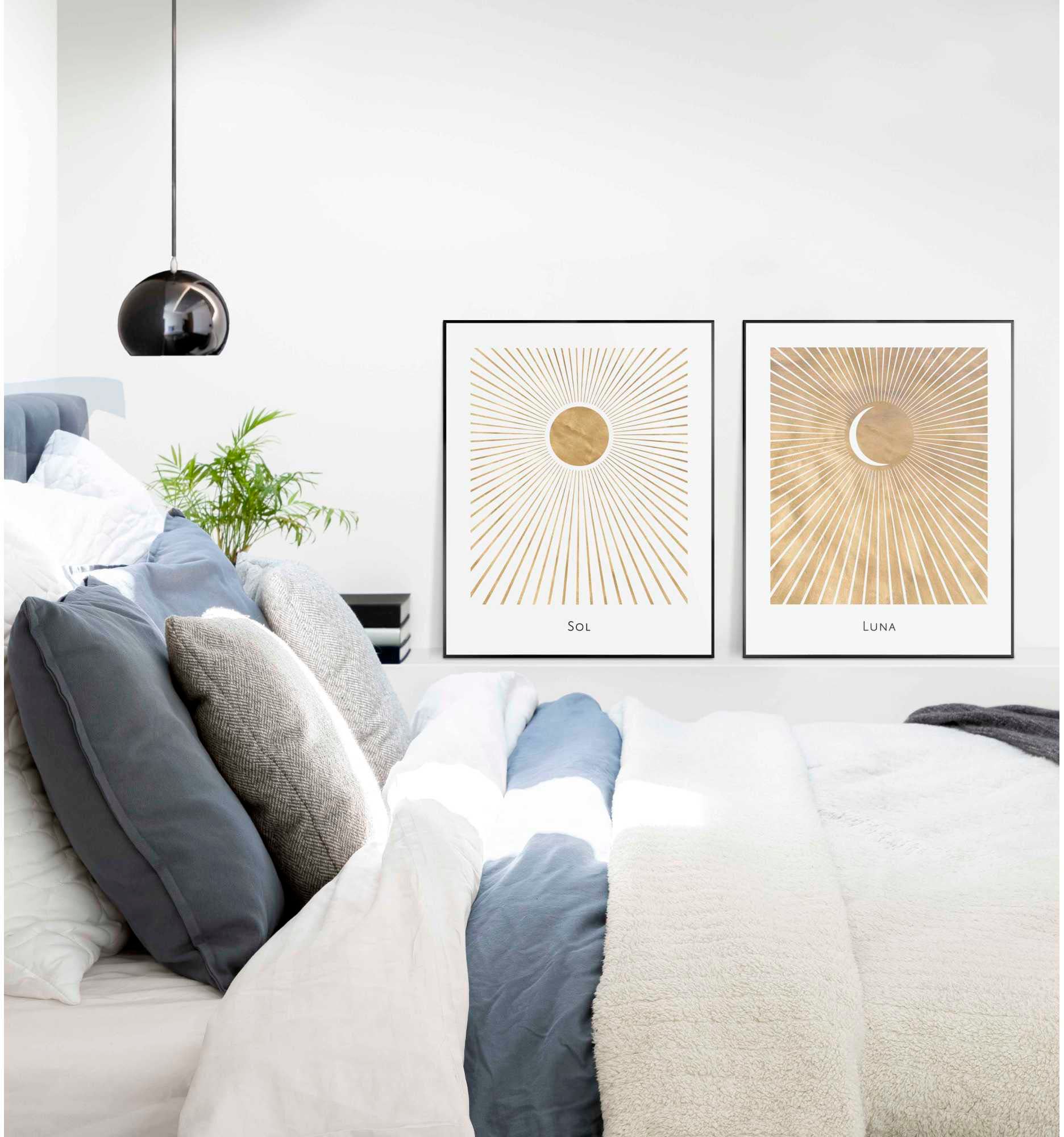 Reinders! Poster »Sonne und Mond« online bestellen | Jelmoli-Versand