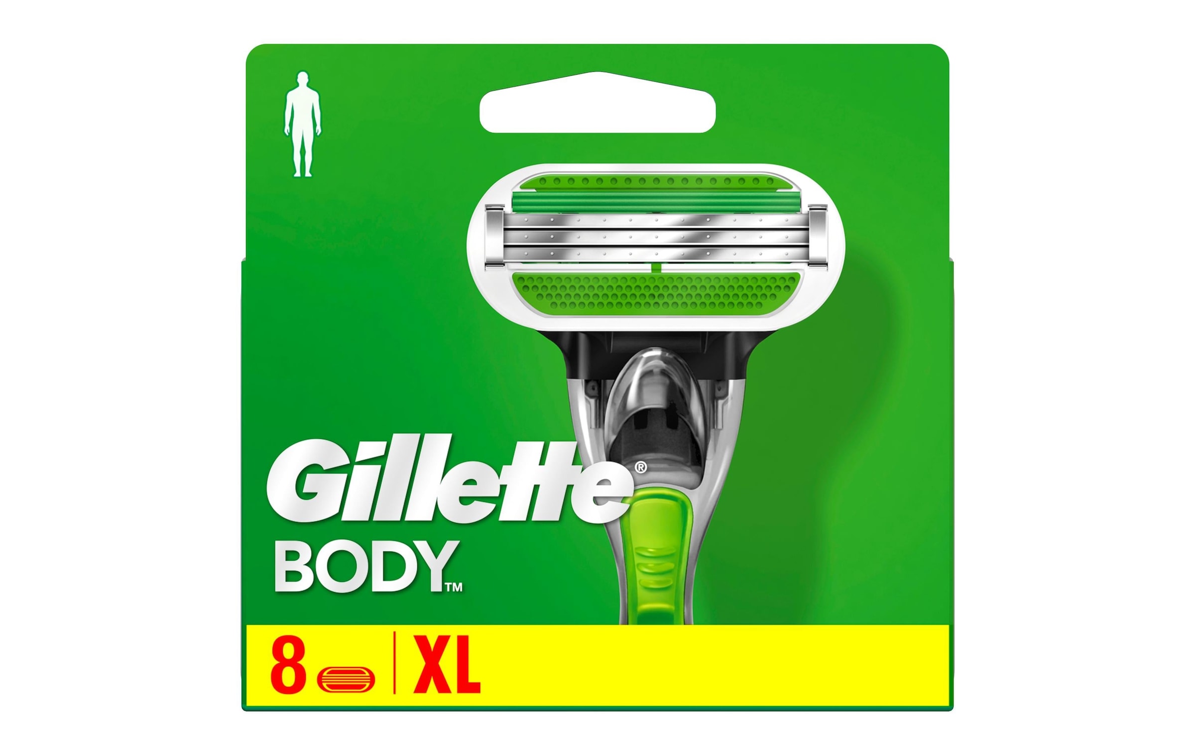 Gillette Rasierklingen »Body 8er«, (8 tlg.)