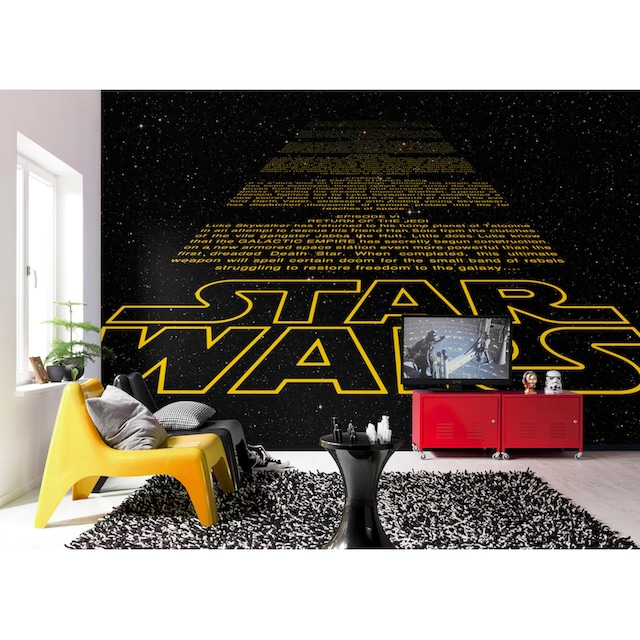 ✵ Komar Fototapete »Star Wars Intro«, 368x254 cm (Breite x Höhe), inklusive  Kleister online bestellen | Jelmoli-Versand