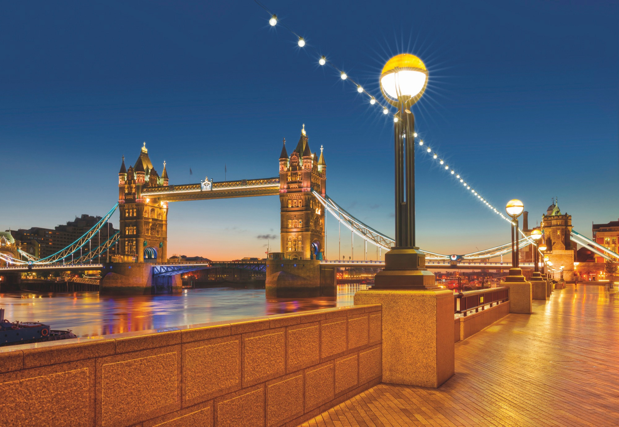 ❤ Komar Fototapete »Tower Bridge«, 368x254 cm (Breite x Höhe), inklusive  Kleister bestellen im Jelmoli-Online Shop