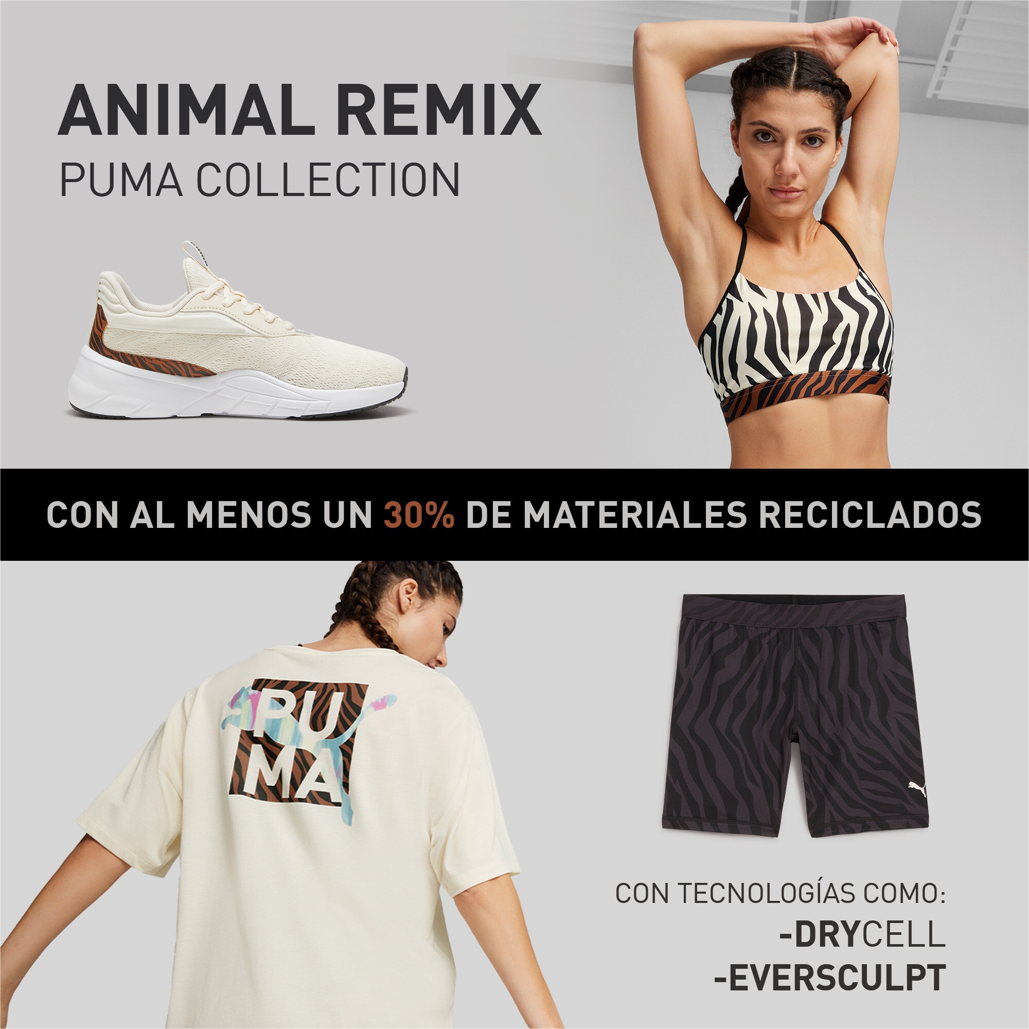 PUMA Laufschuh »Lex Wn's Animal Remix«