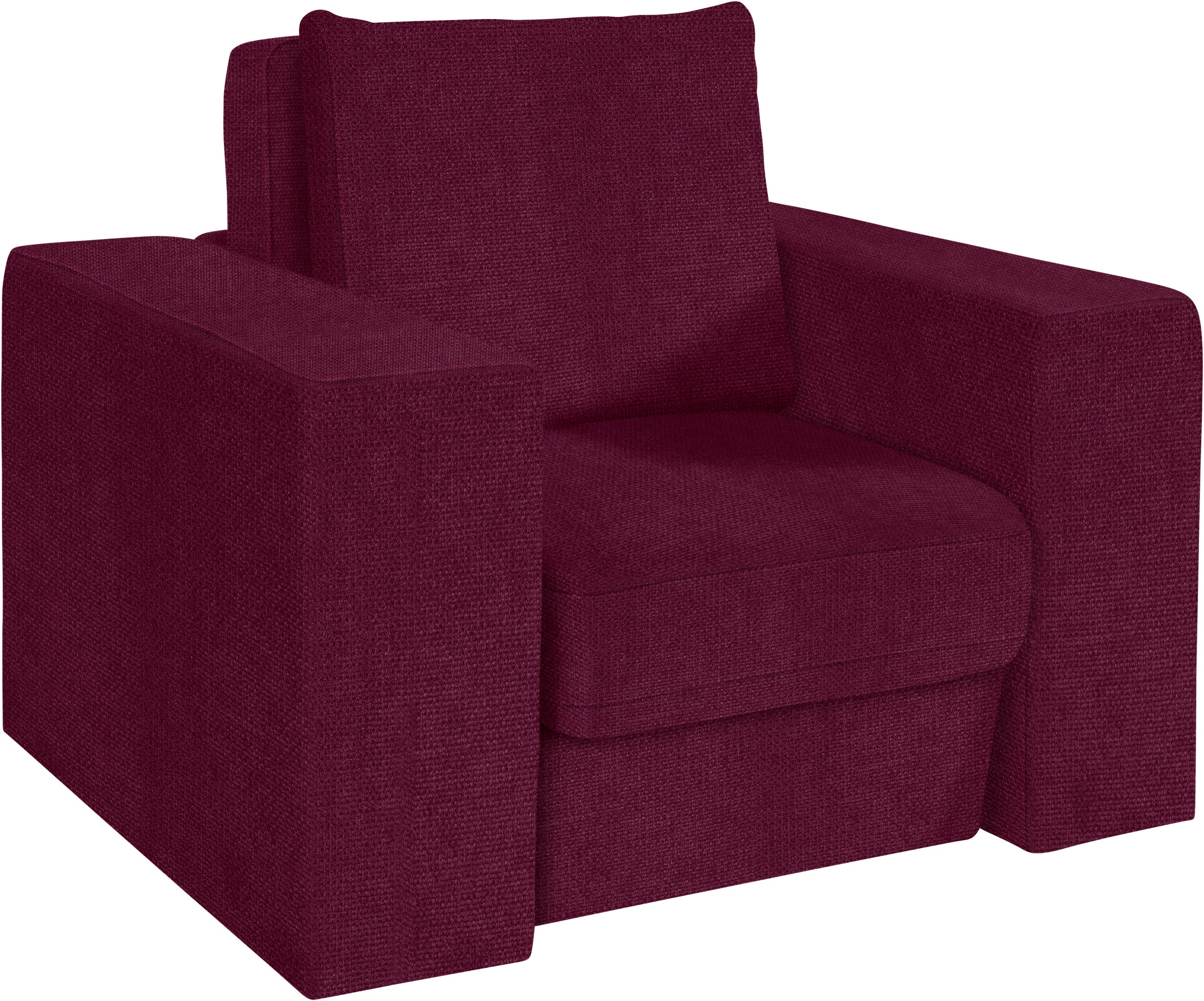 LOOKS by Wolfgang Joop Sessel "Looksv" Verwandlungssessel: aus Sessel wird Sessel mit Hocker