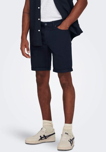 ONLY & SONS Jeansshorts »ONSPLY LIFE REG TWILL 4451 SHORTS« kaufen