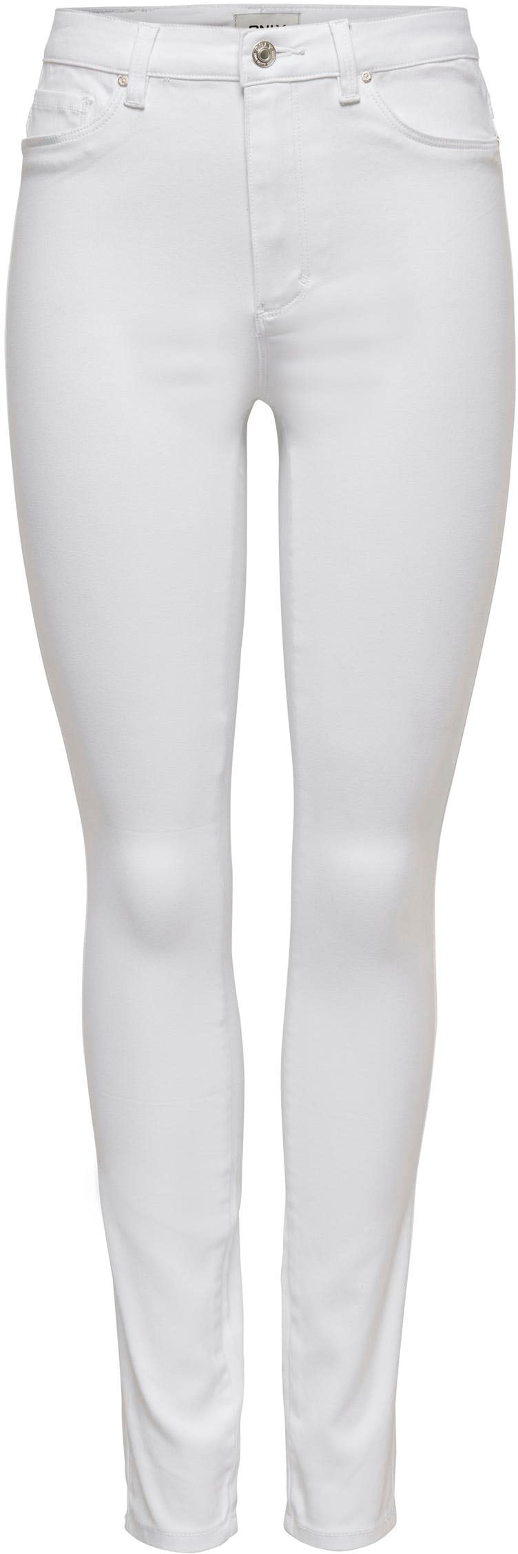 ONLY Skinny-fit-Jeans »ONLROYAL HW SK JEANS DNM WHITE NOOS«