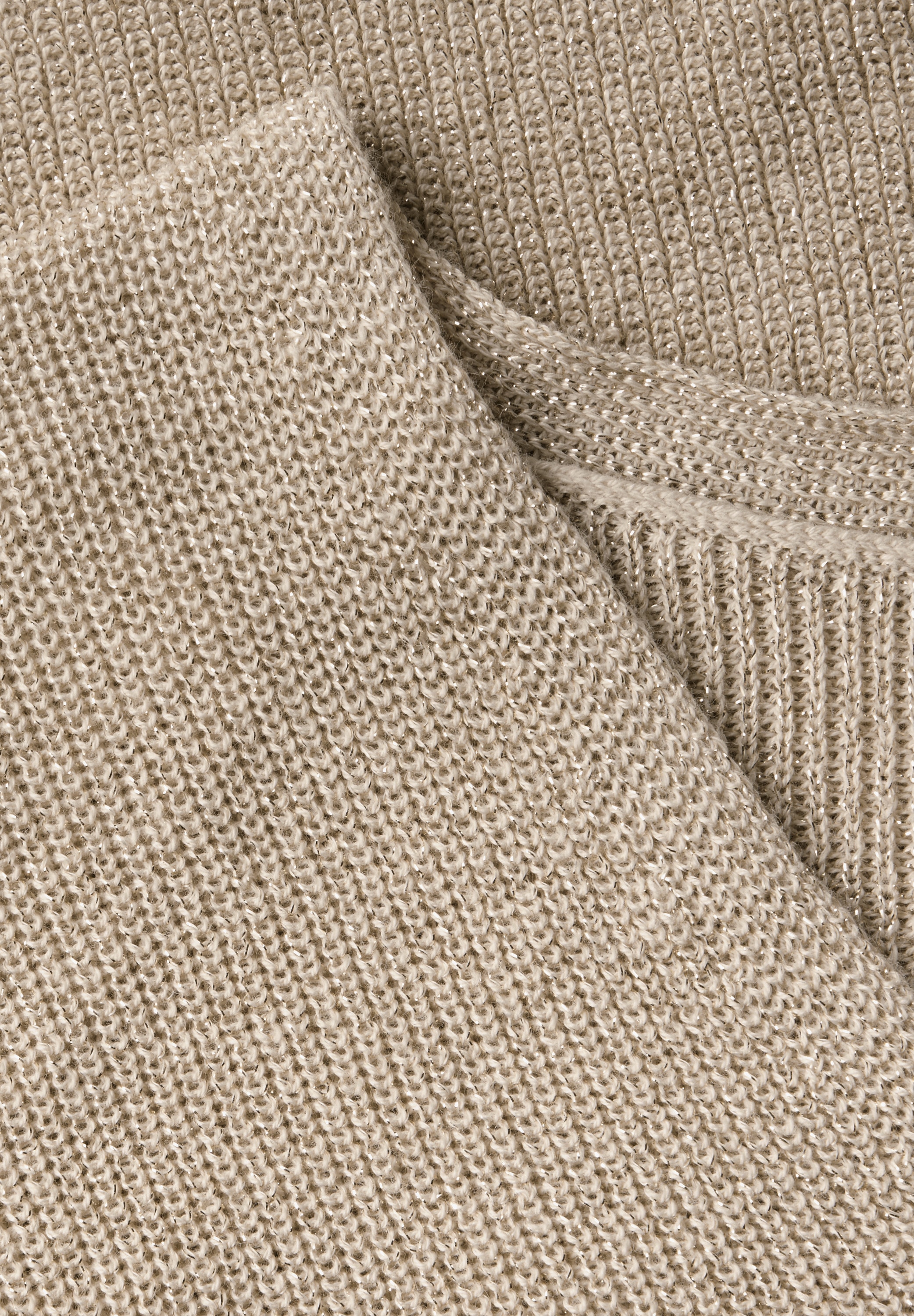 STREET ONE Strickpullover, mit metallisierten Fasern