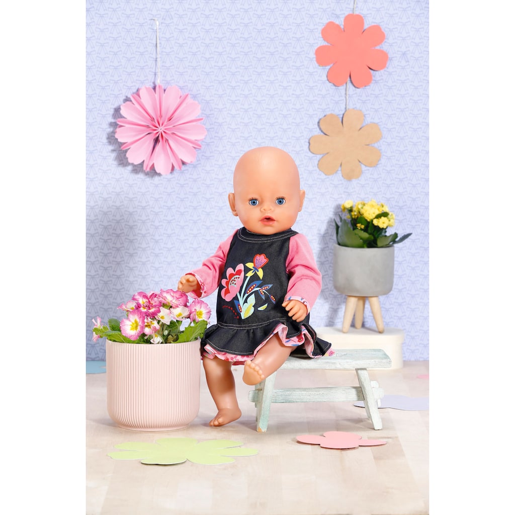 Zapf Creation® Puppenkleidung »Dolly Moda, Jeans Kleid, 43 cm«