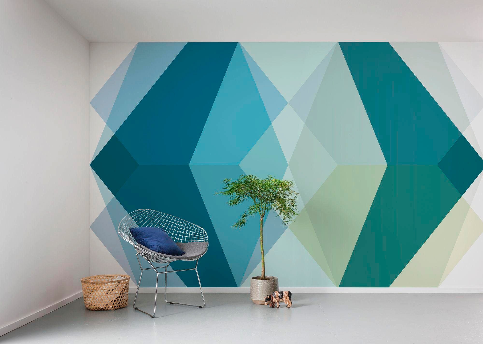 Komar Vliestapete »Digitaldruck Vlies - Gem Stone Kite - Grösse 400 x 250 cm«, bedruckt, Wohnzimmer, Schlafzimmer