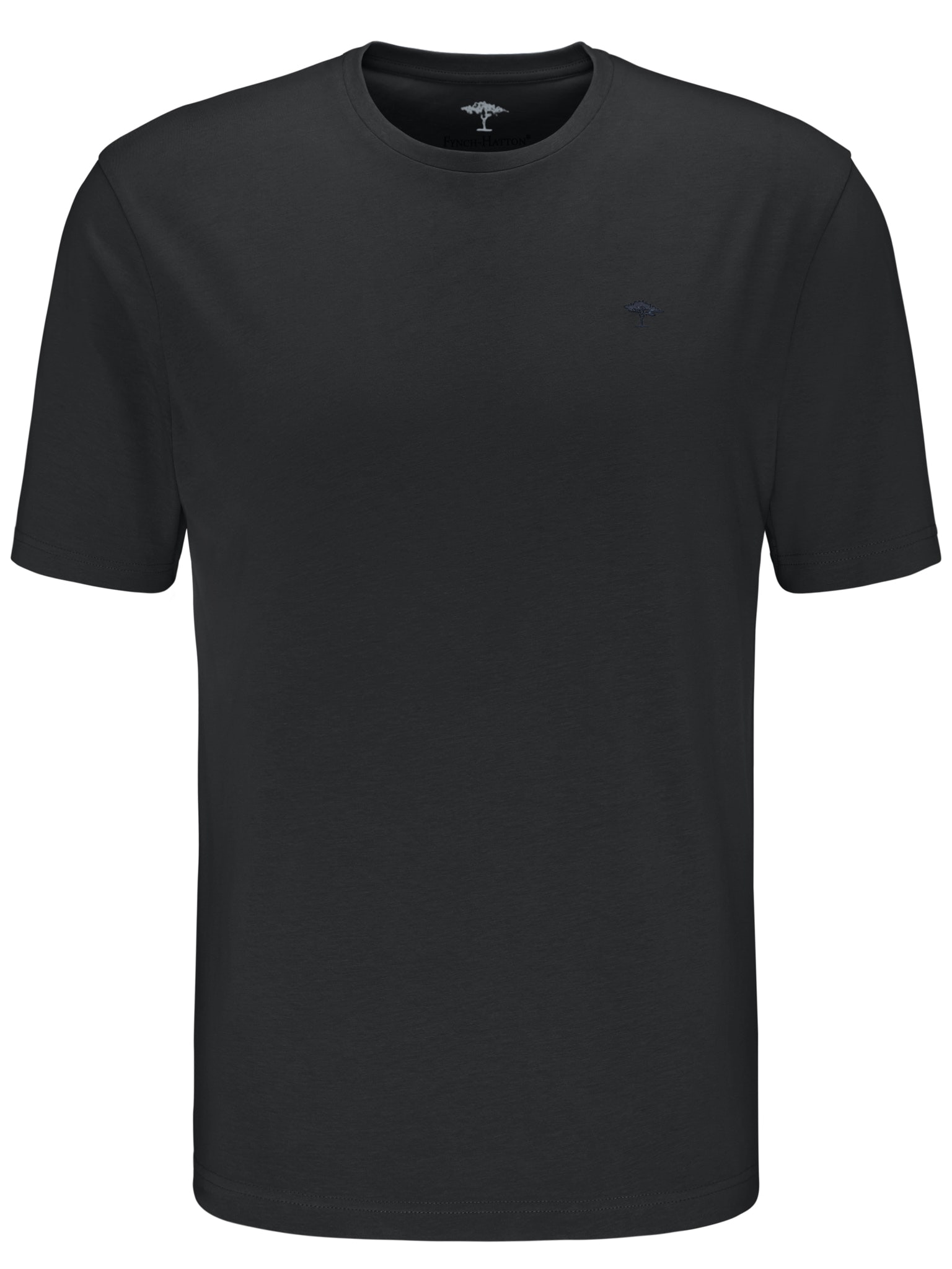 FYNCH-HATTON T-Shirt »FYNCH-HATTON Basic T-Shirt«, (1 tlg.), unifarben