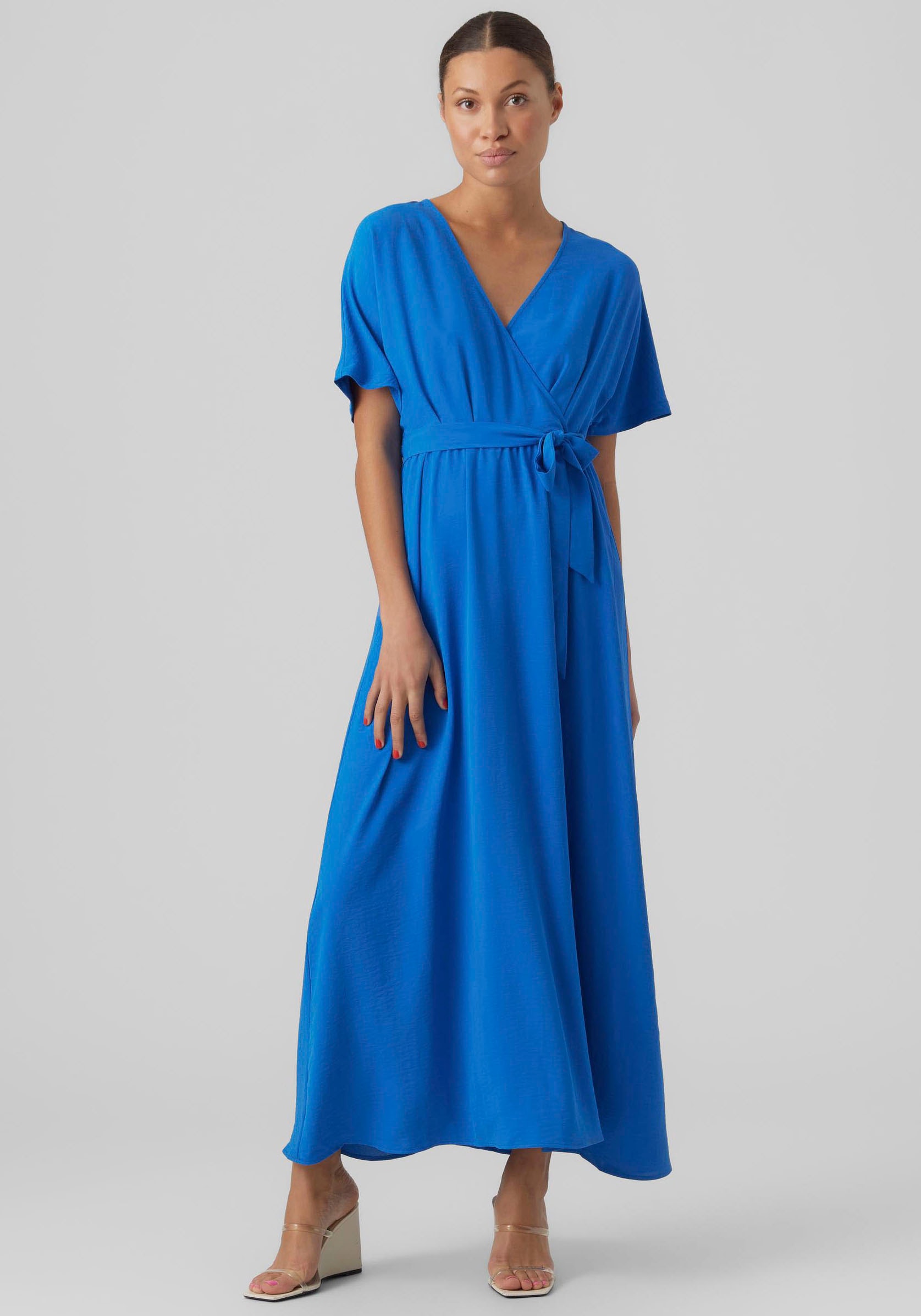 Vero Moda Blusenkleid ANKLE Jelmoli-Versand DRESS bestellen V-NECK online BTQ« | S/S »VMUTA WVN